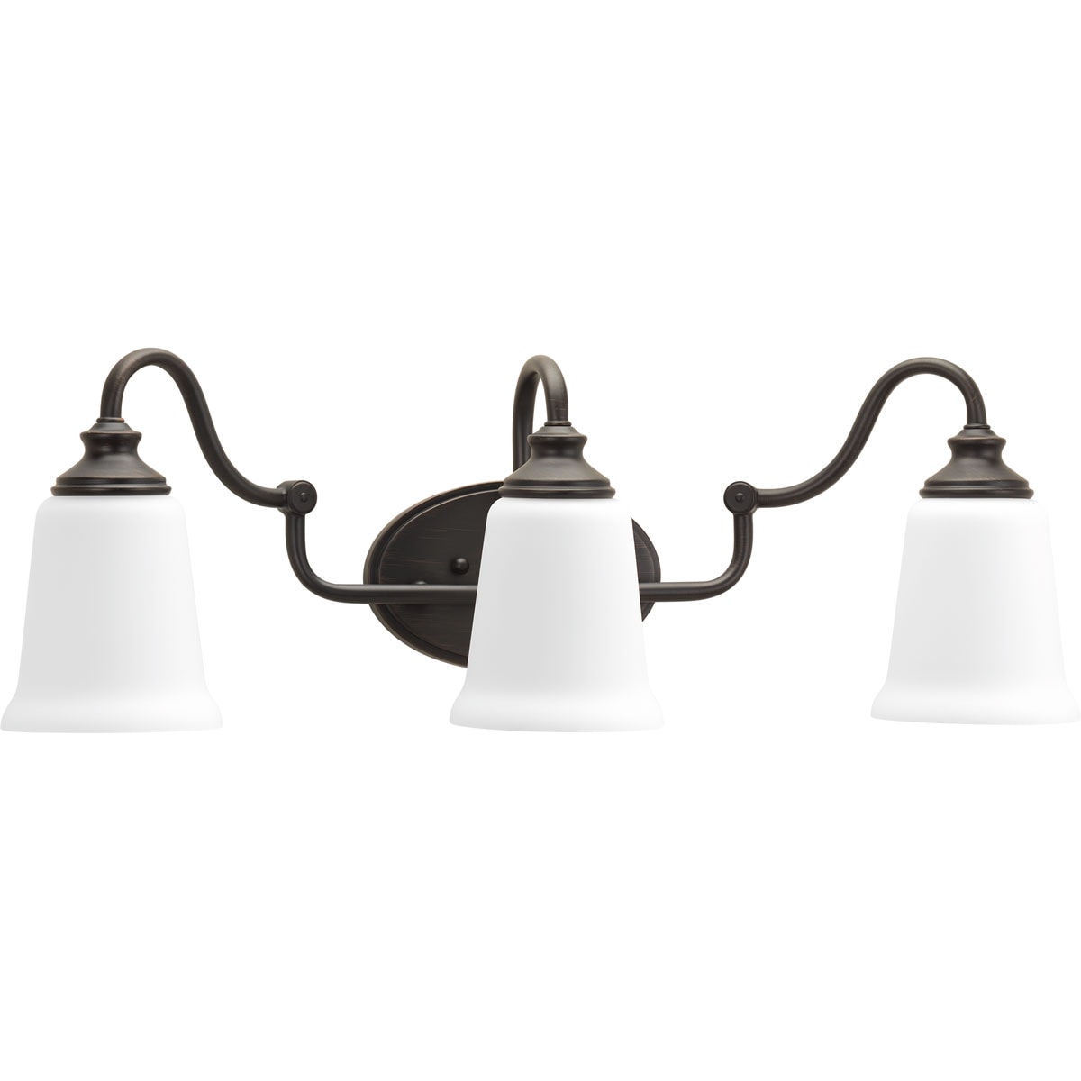 Progress Lighting P300026-074 Wander 24.5-in 3-Light Venetian Bronze Traditional Vanity Light