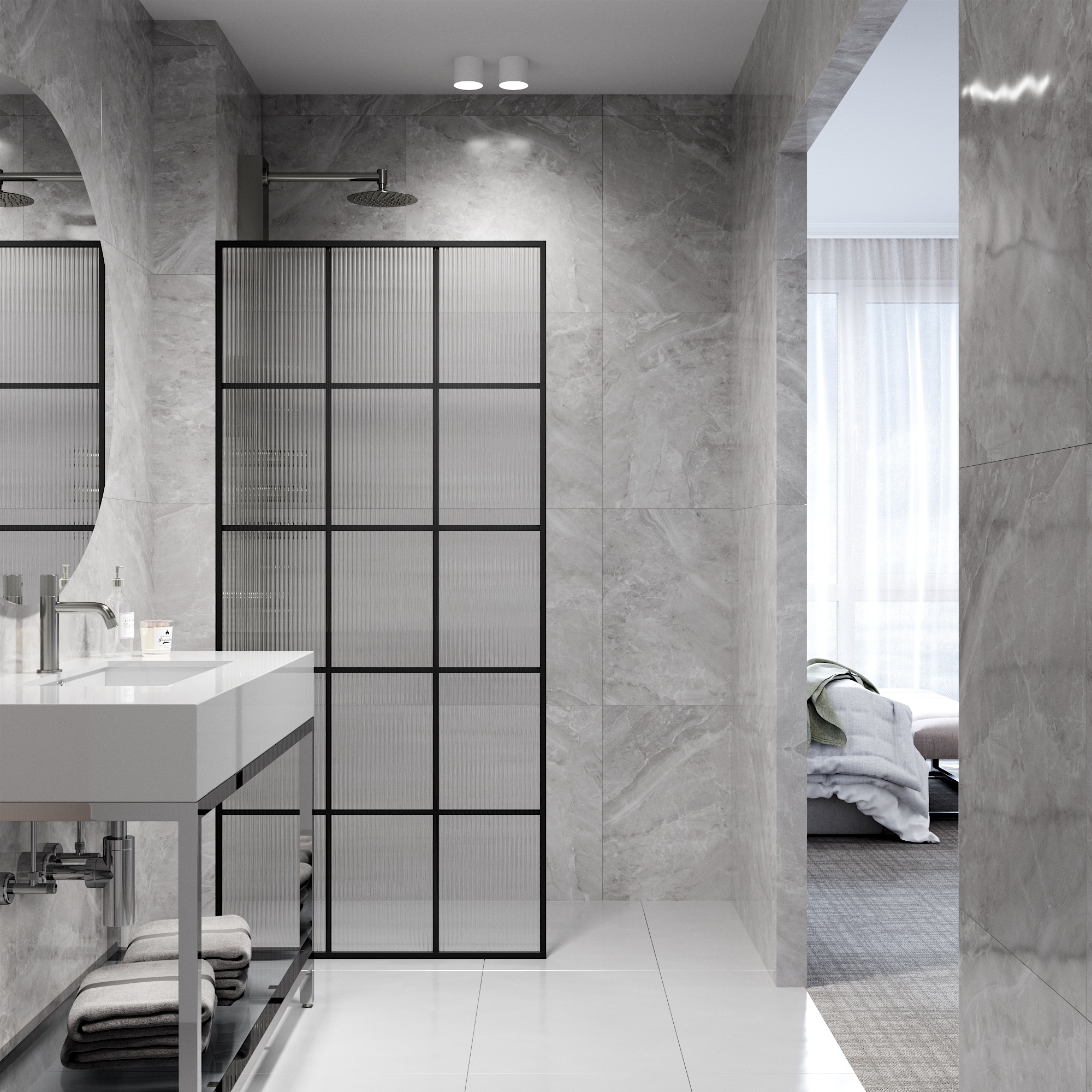 VIGO VG6092MBFL3474 Shower-Doors - View #7