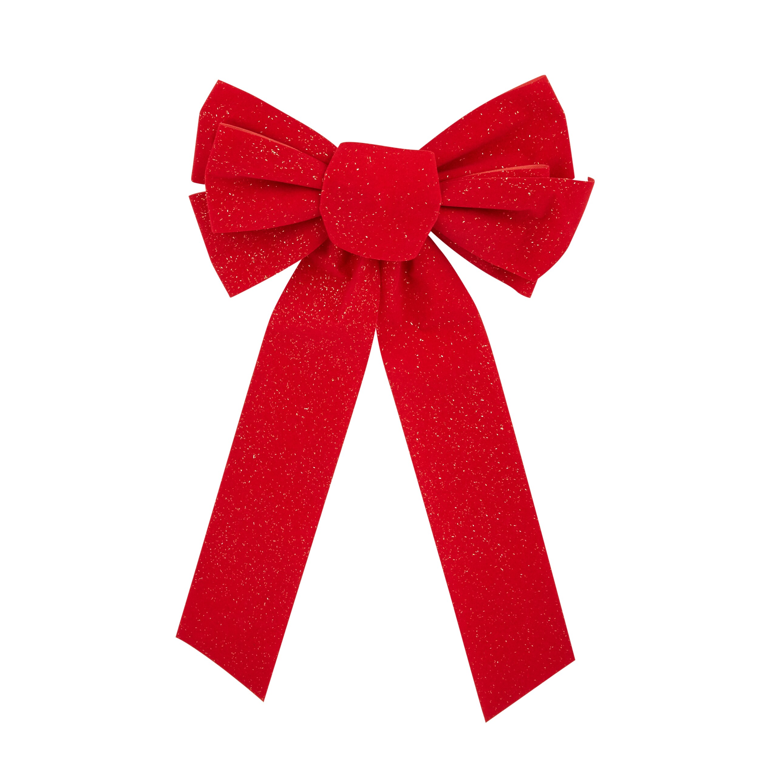 Holiday Living 8.5-in W Red Bow at