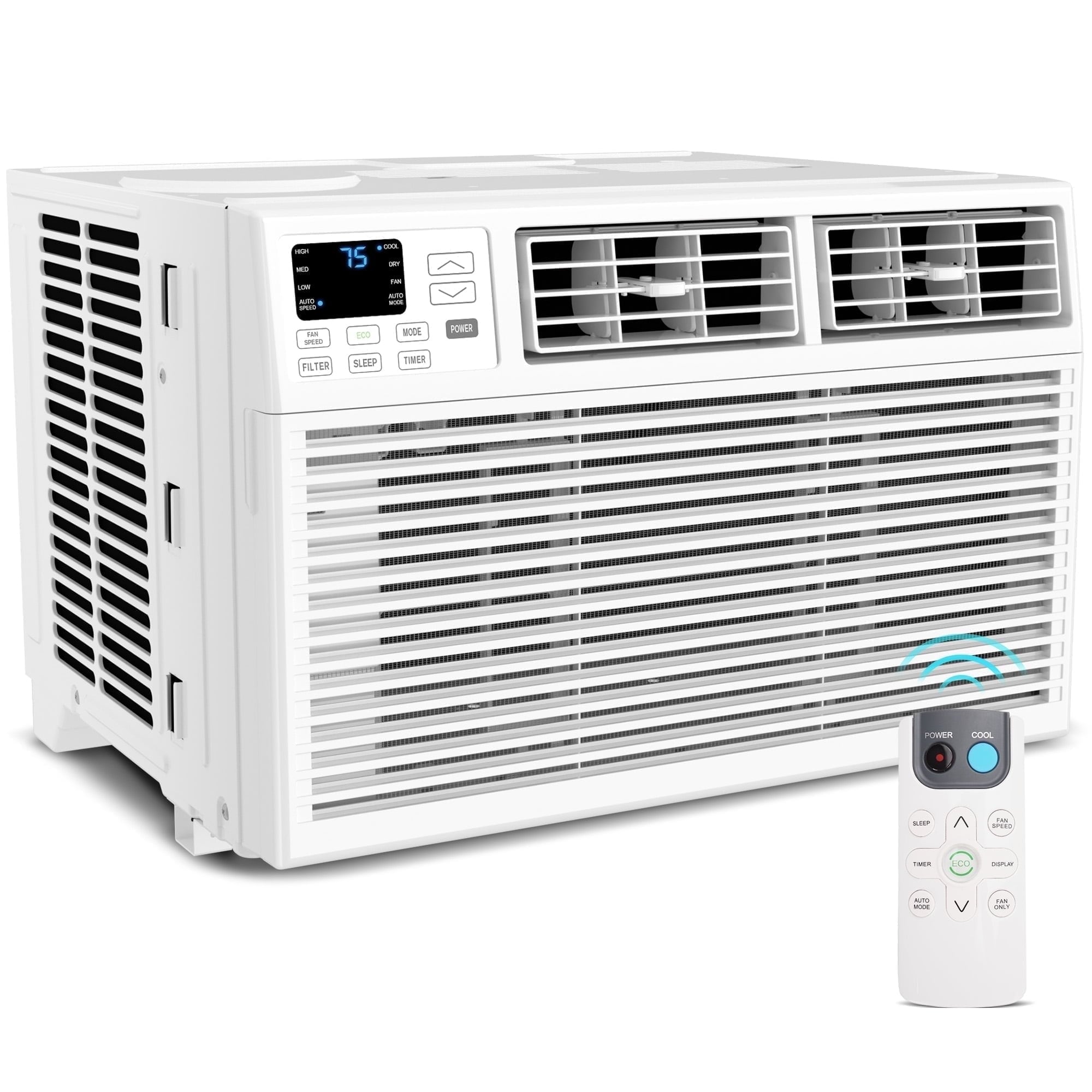 Antarctic Star LSAS-A8506W-6K 6000-BTU 115-Volt Small Room Window Air Conditioner Remote Included