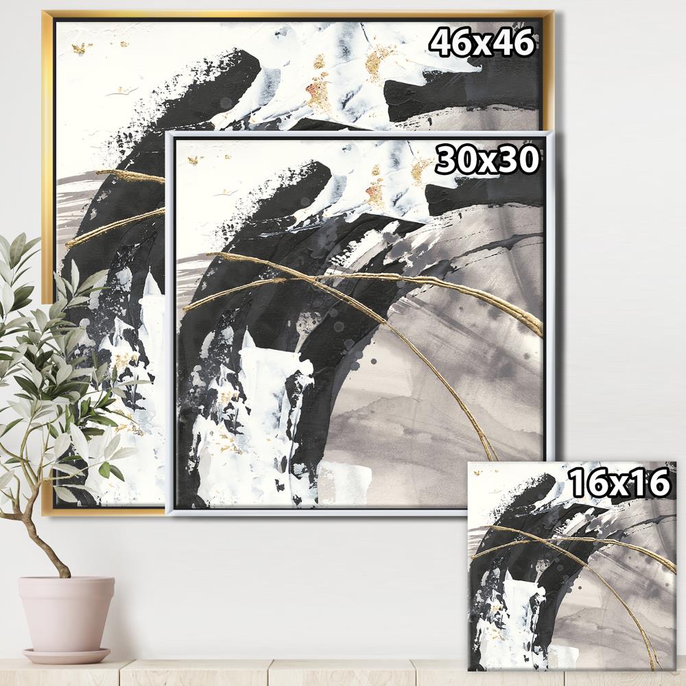 Designart FL30508-30-30-GD Wall-Art - View #3