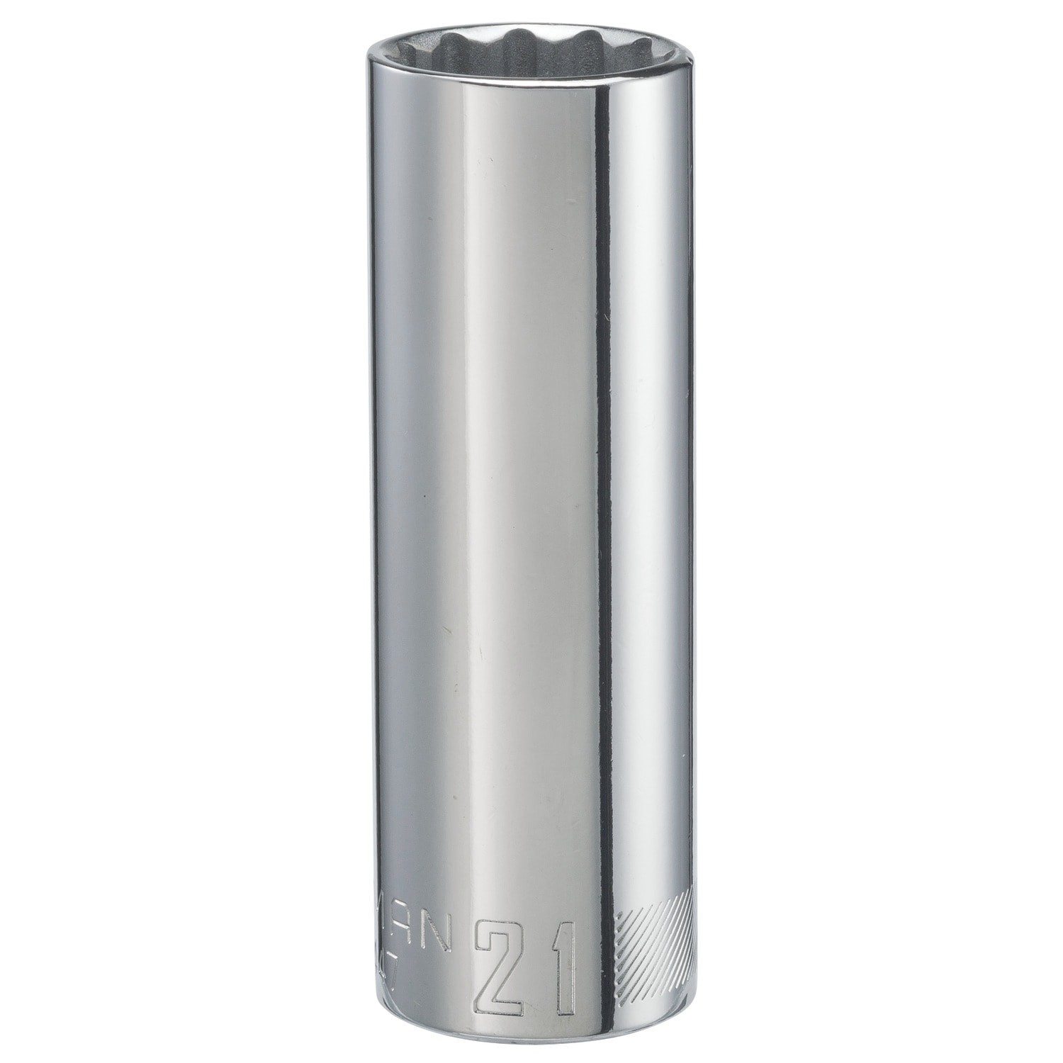 Craftsman 21 mm Metric 12 Point Deep Socket, 1/2 in. Drive