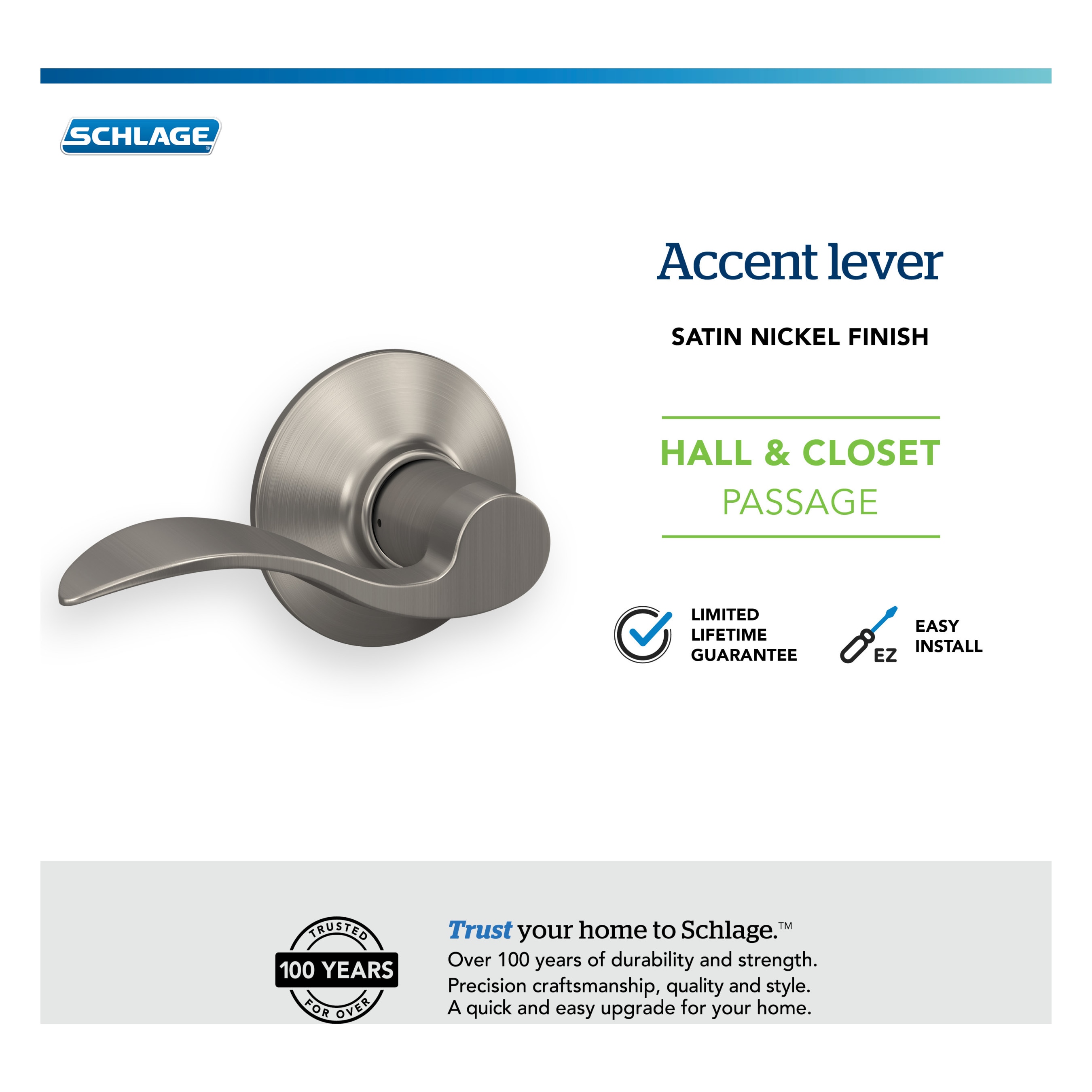Schlage F10 ACC 619 Door-Handles - View #7