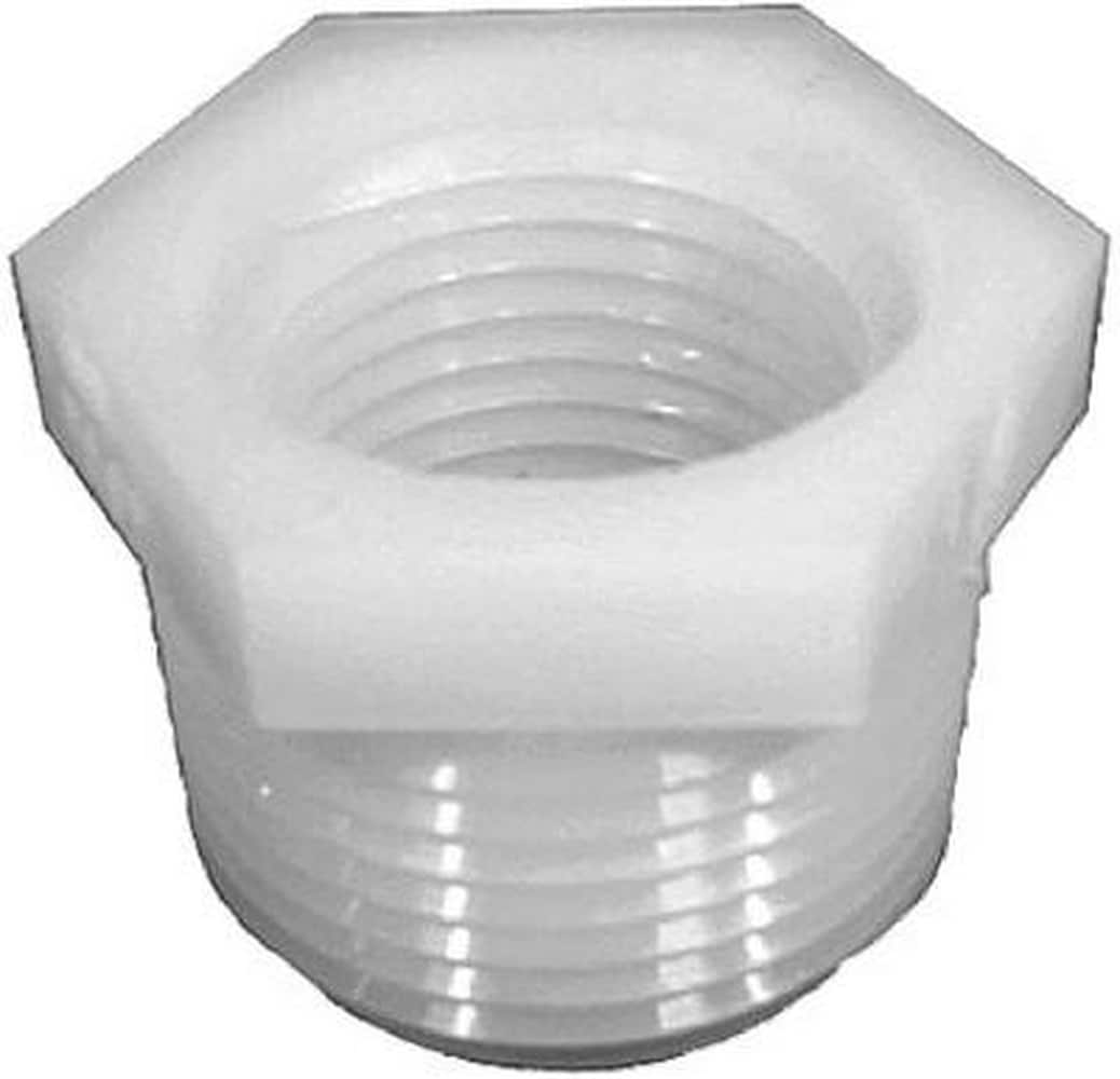 Anderson Metals  NY110PJ 1-1/4 FPT x 3/4 MPT Nylon Hex Bushing
