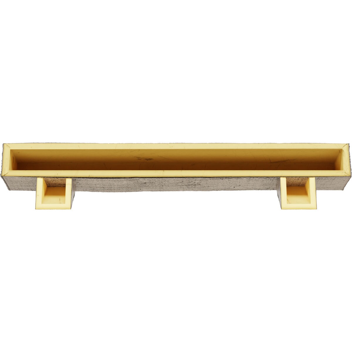 Ekena Millwork MANURC04X08X72BKBP Mantel-Shelves - View #5