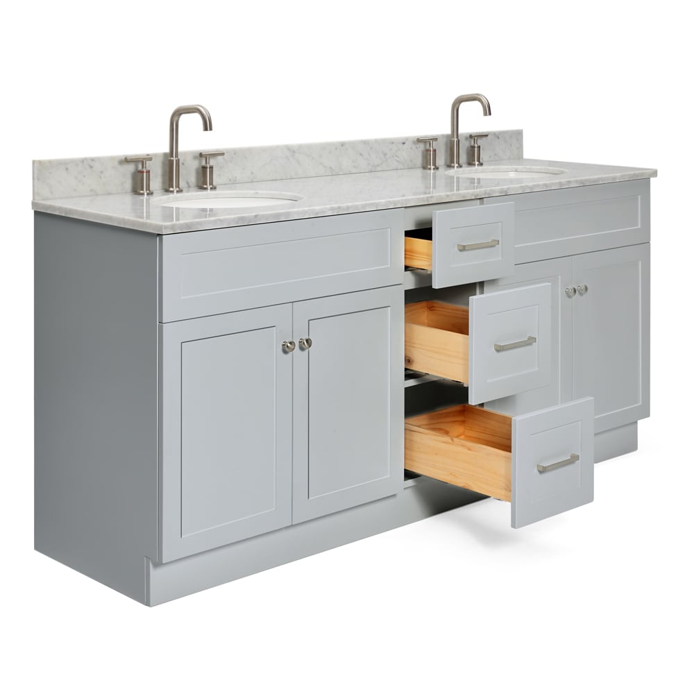 ARIEL F055SWQRVOWHT Bath-Vanity-Combo - View #5