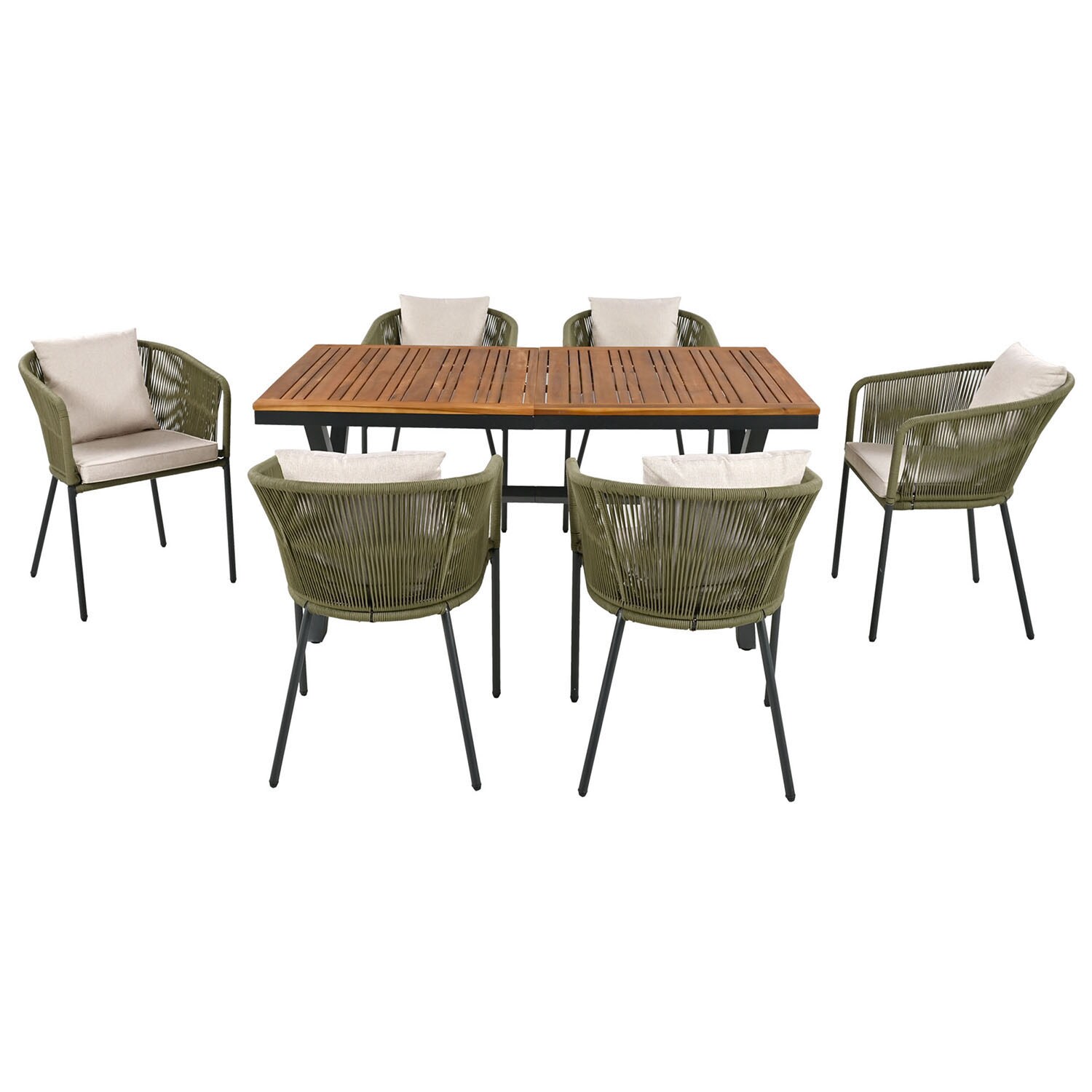 SINOFURN SYA380076BL Patio-Dining-Sets - View #5