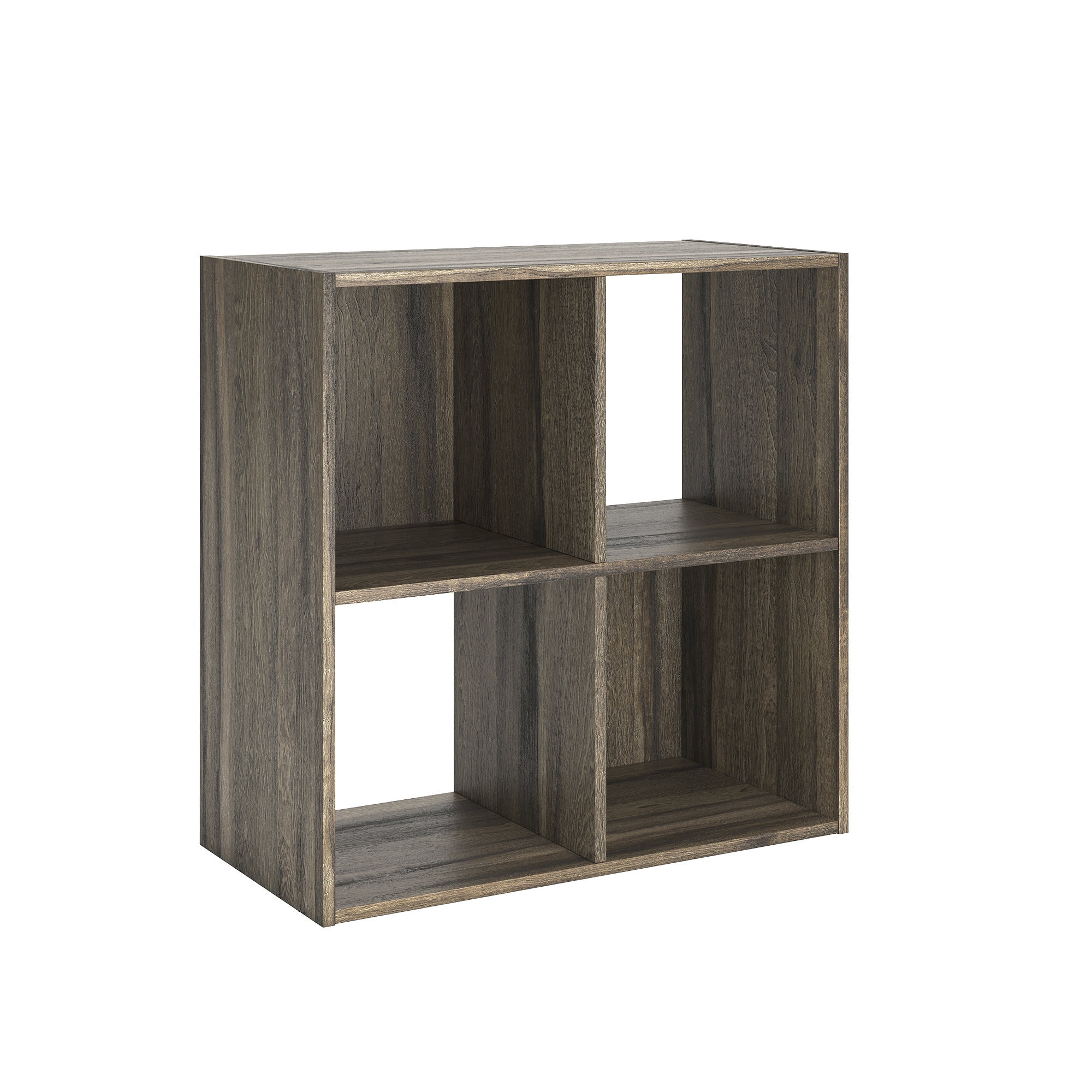Signature Design by Ashley EA1104-2X2 Shallifer 4 Cube Storage Organizer with Oak Finish