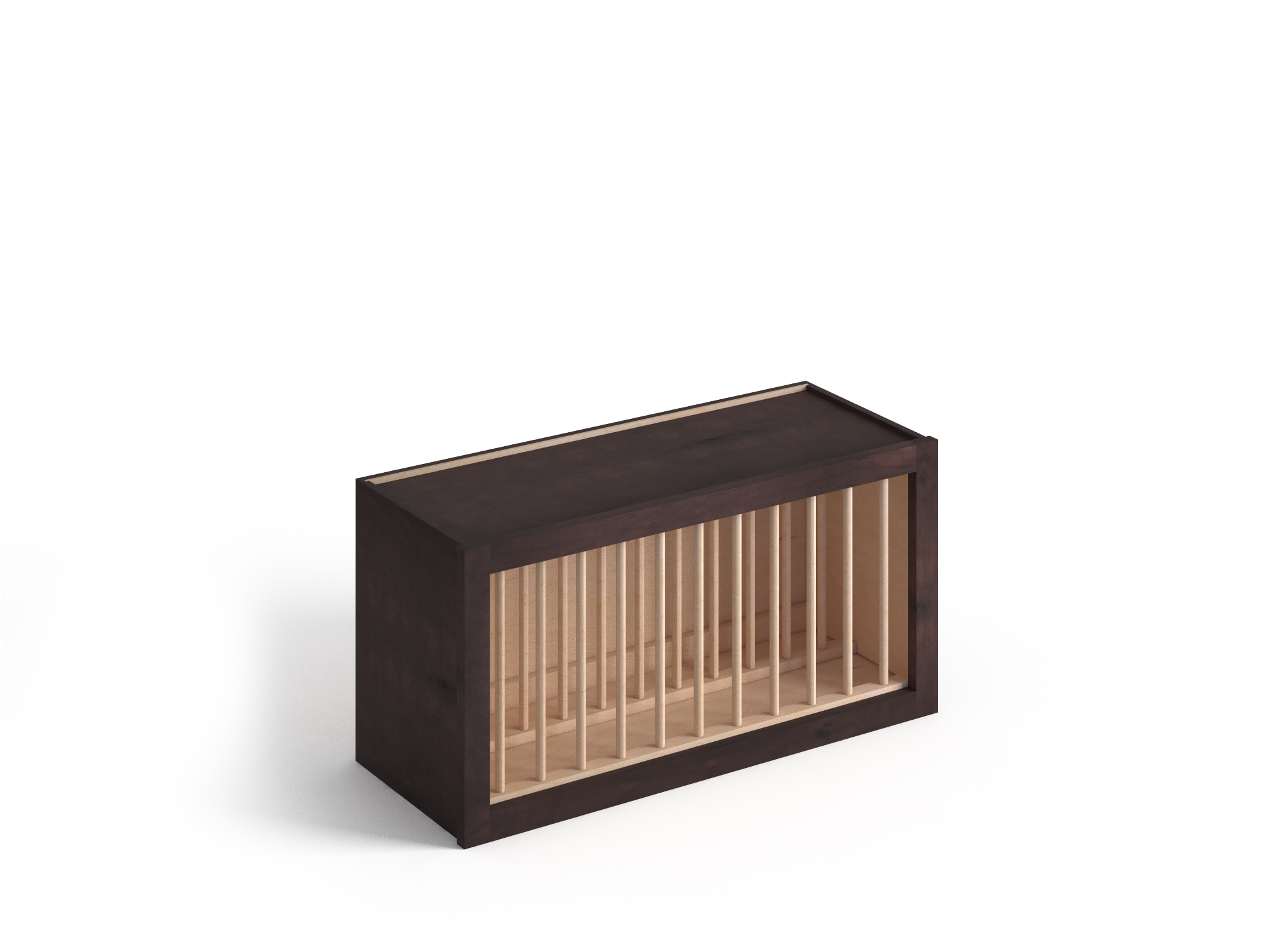Valleywood Cabinetry 15-in W x 30-in H x 12-in D Rustic Hickory Wall Ready To Assemble Plywood Cabinet (Flat Panel Shaker Door Style)