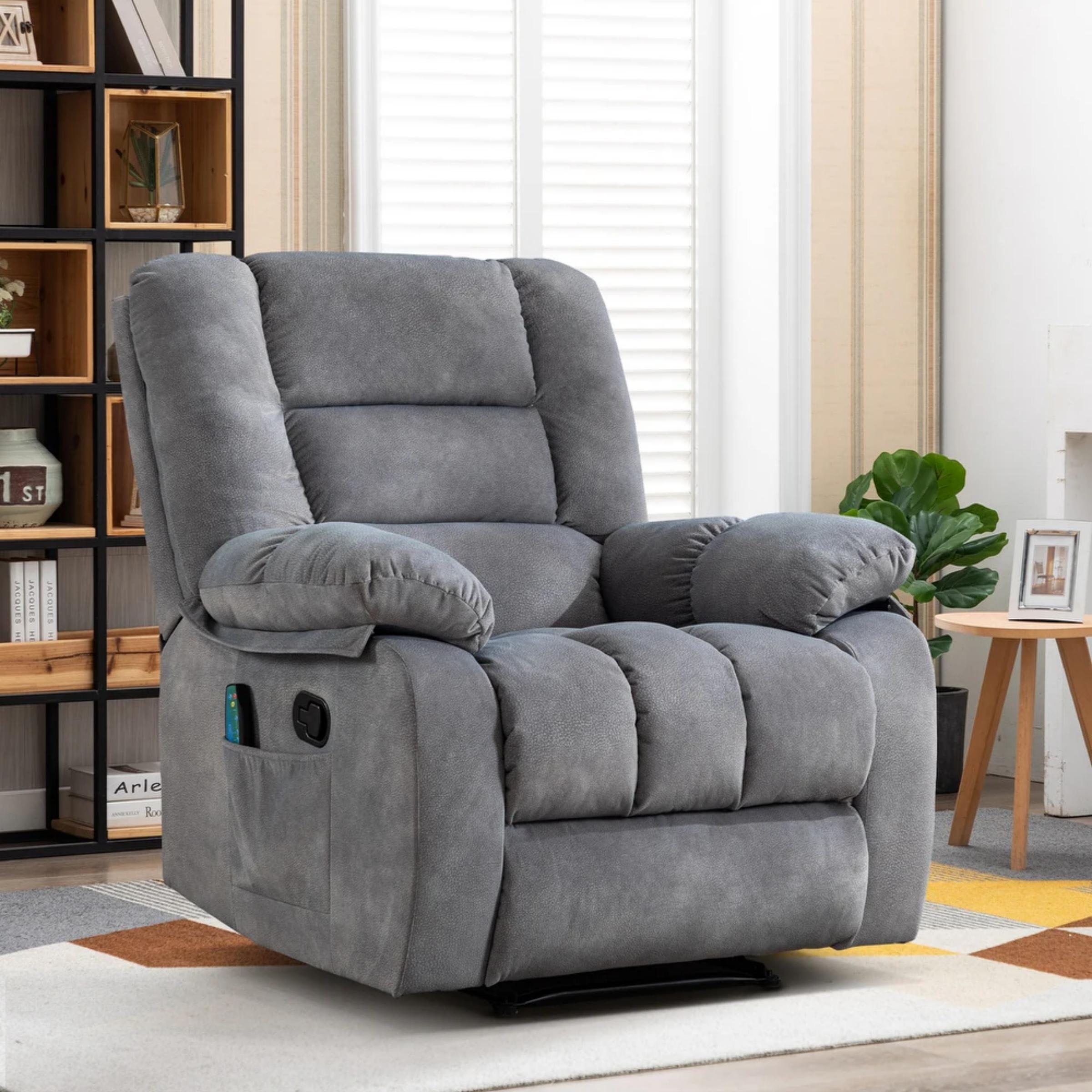 Bestier USLOW-L502637E-LGRY recliners - View #5