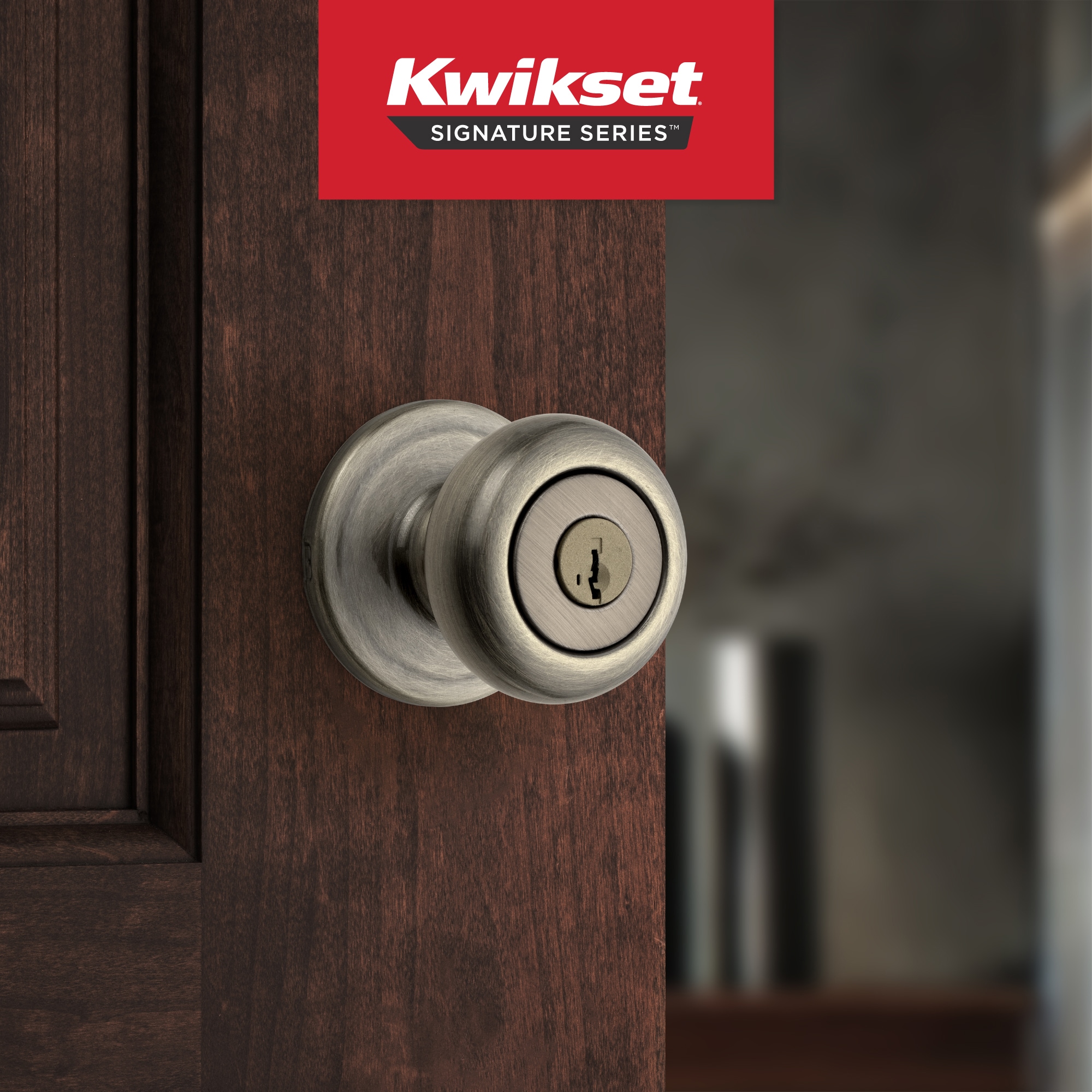 Kwikset Signature Series 740J 5 SMT CP K4 Door-Knobs - View #3
