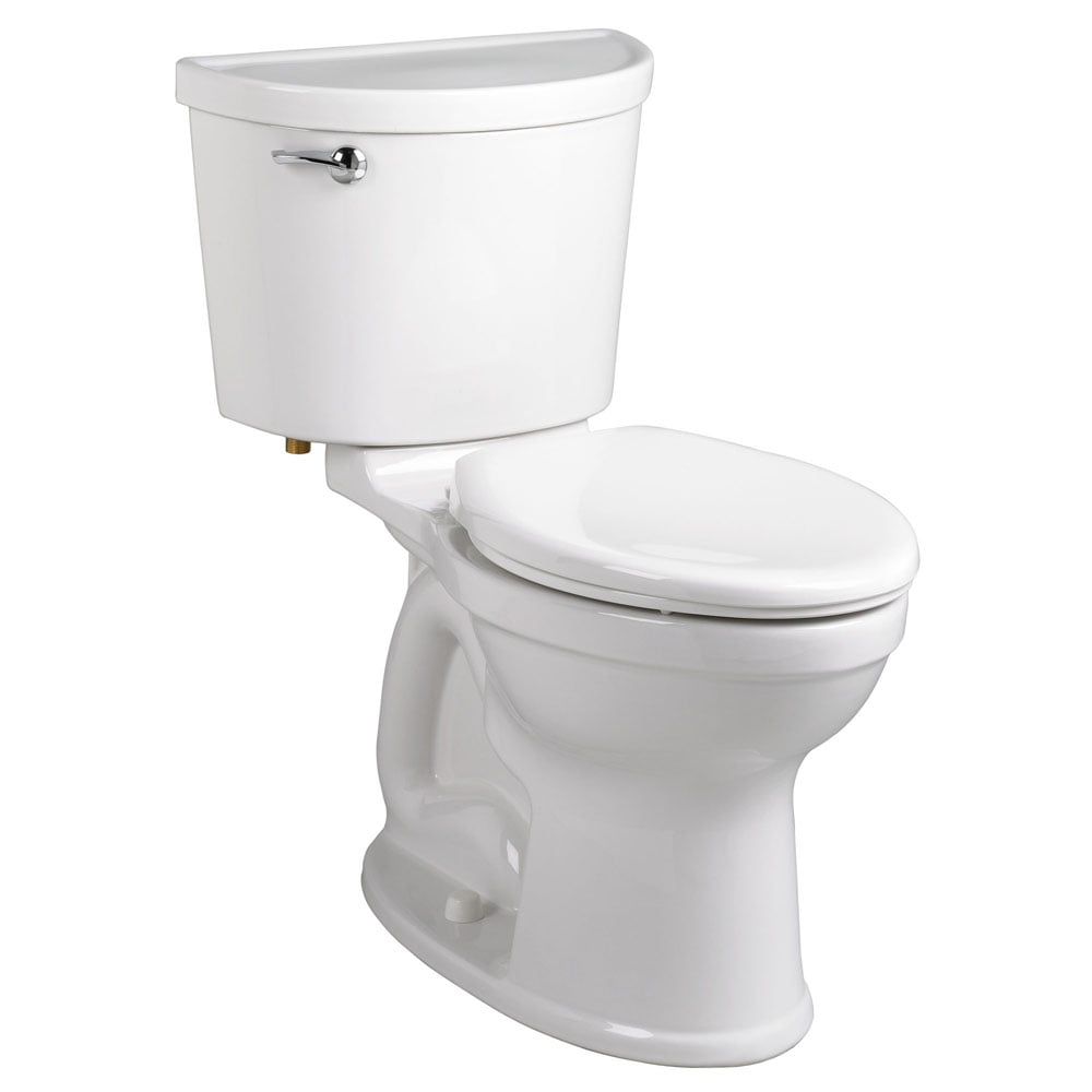 American Standard 211AA004.020 Champion Pro White Elongated Chair height 12-in Rough-In 1.6 GPF Single 2-piece Toilet