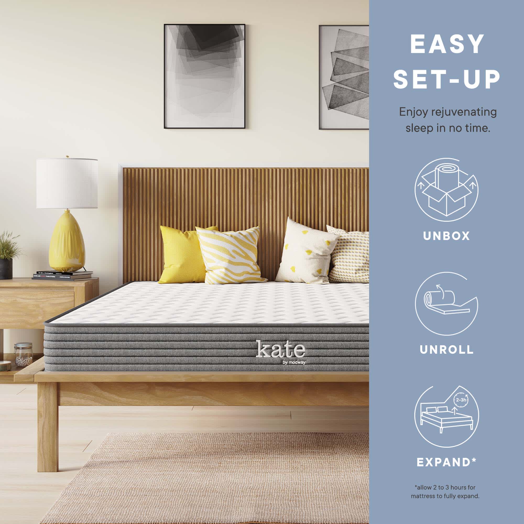 Modway MOD-5774-WHI Mattresses-Boxsprings - View #2