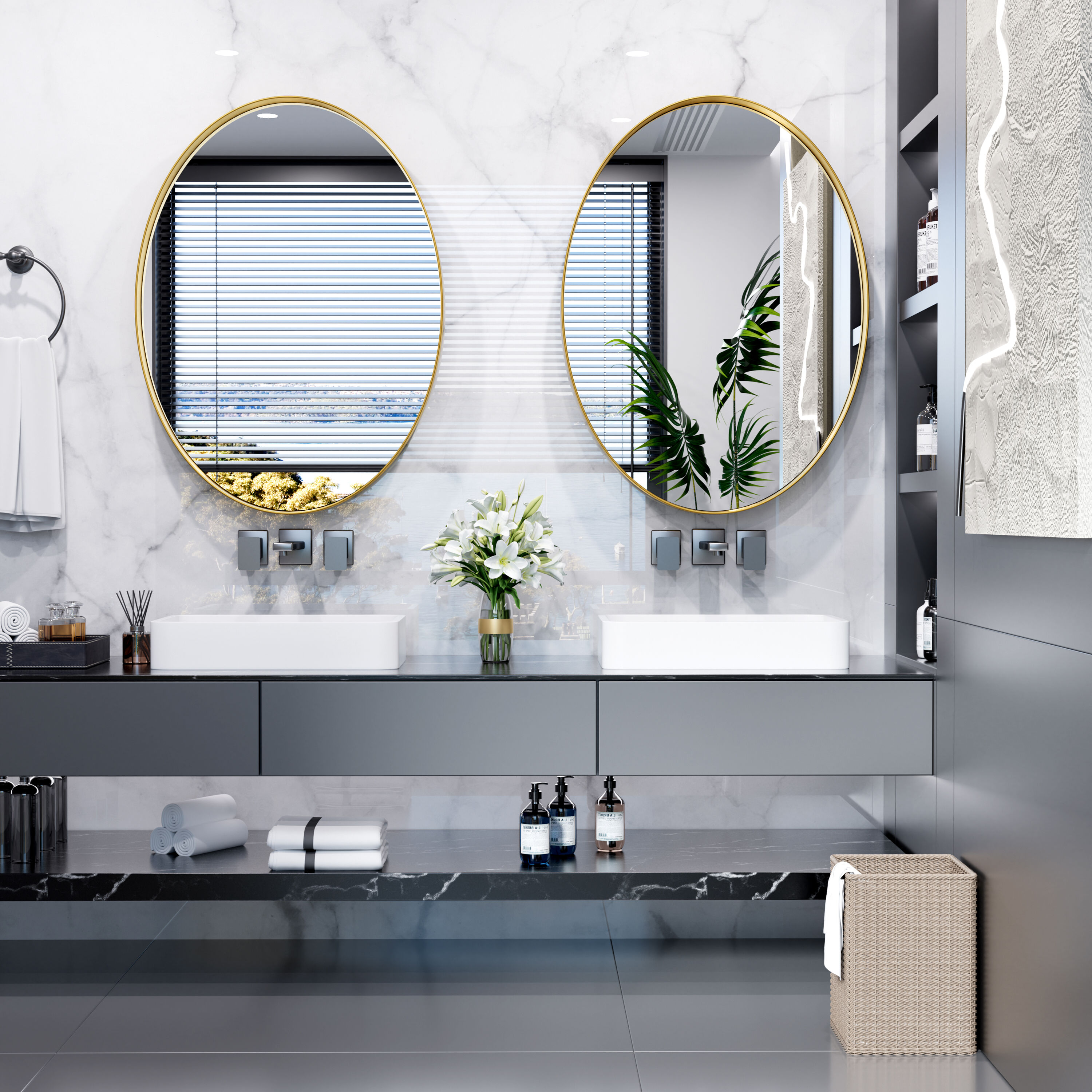 Clavie LS-22301-SOGD Decor-Mirrors - View #9