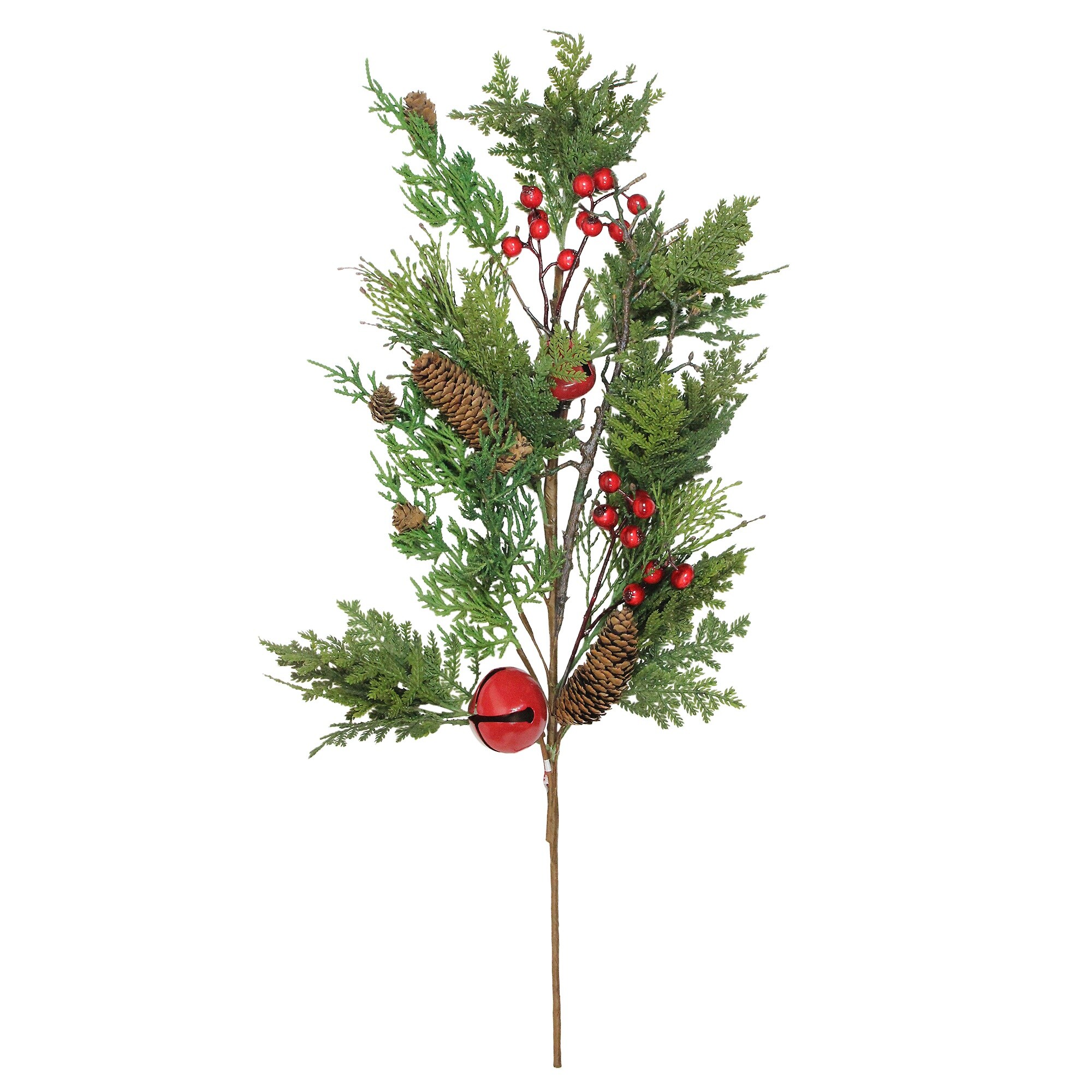 Worth Imports 12-Pack Multiple Colors/Finishes Ball Spray Christmas Tree Pick | 6806