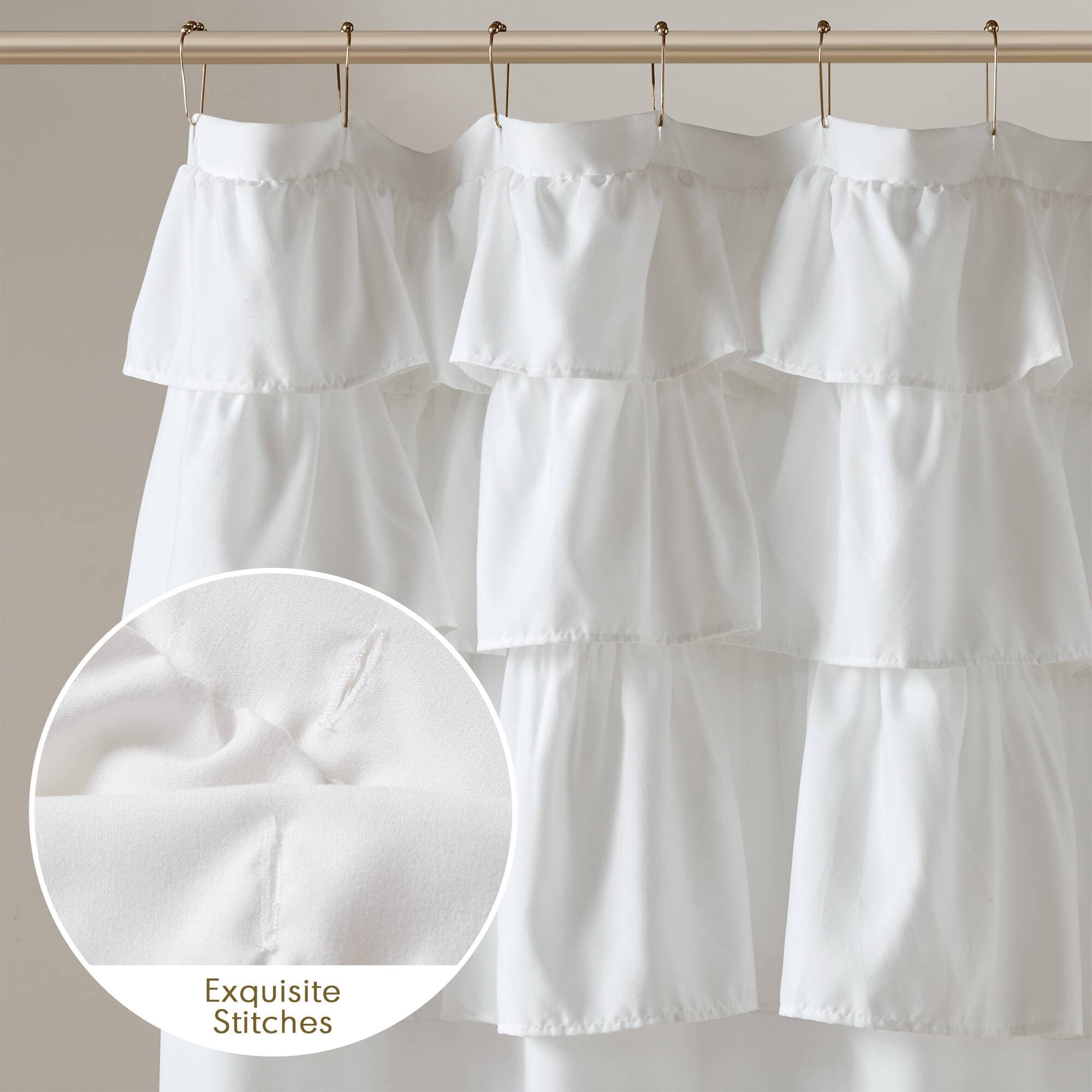 Vorene J-EAOXQISZ5B8N Shower-Curtains-Liners - View #3