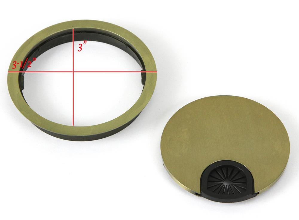 Kingsman Hardware GC-RO-3-AB-2 Desk-Grommets - View #2
