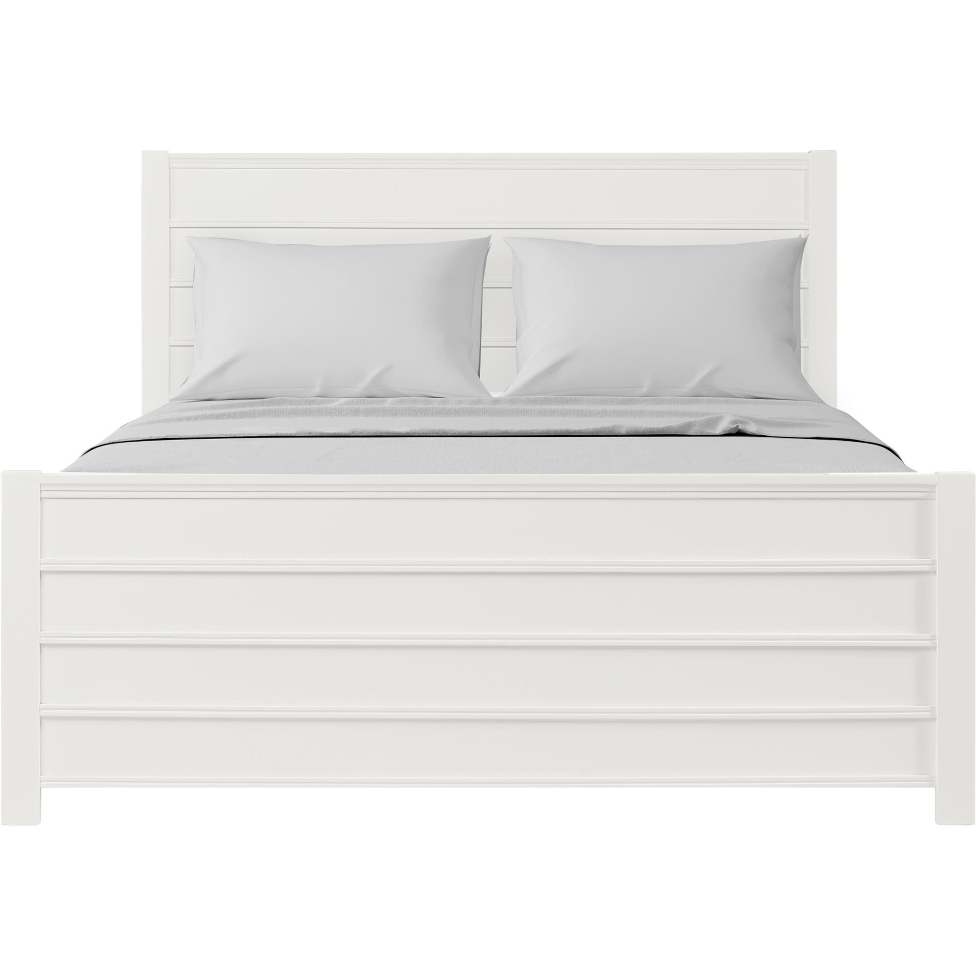 Camden Isle 116433 Caroline White King Wood Platform Bed