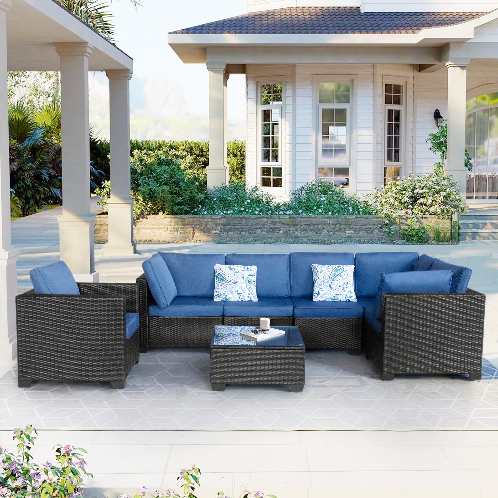 CASAINC CEW-HZ005-GR Patio-Conversation-Sets - View #2