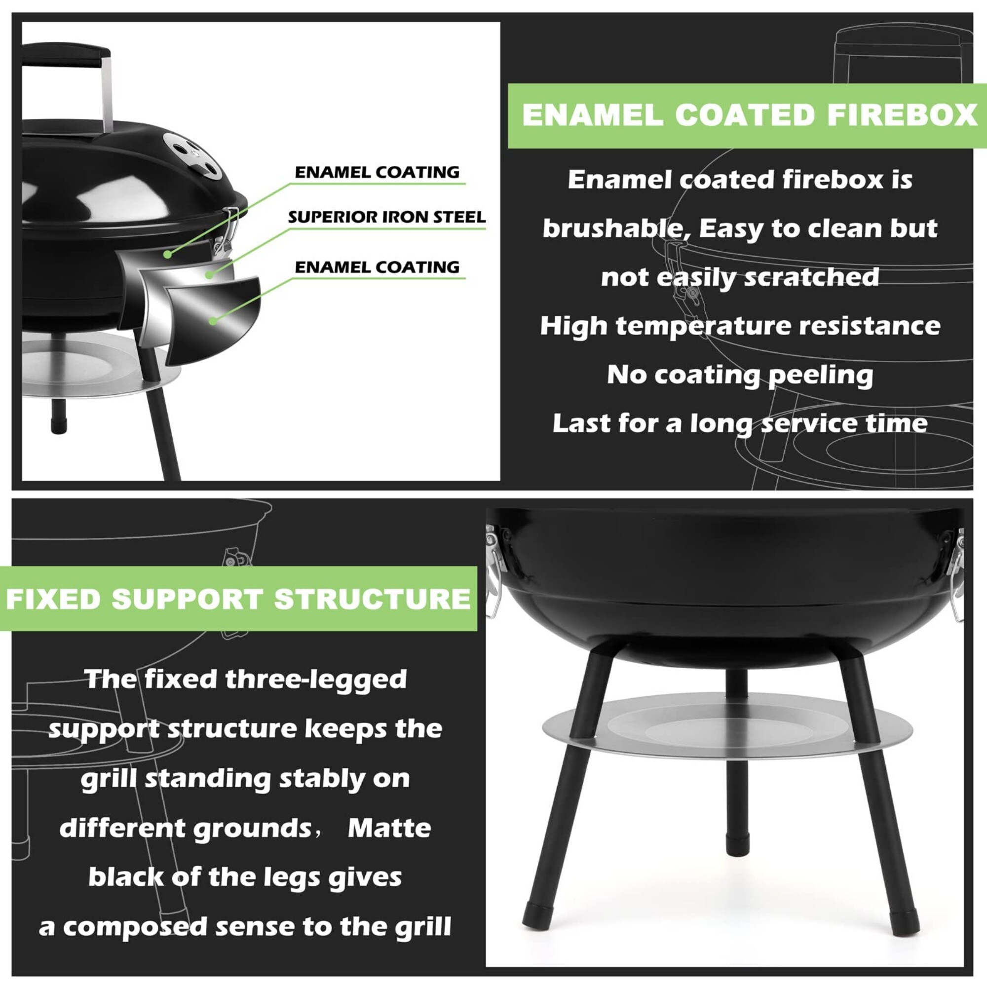 Numhew NHDREW36547 Tabletop-Grills - View #5
