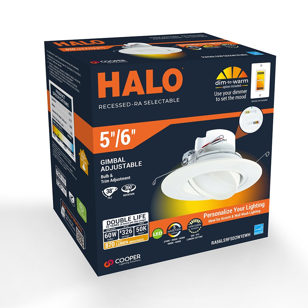 HALO RA56LS9FSD2W1EWH Led-Retrofit-Downlight - View #2