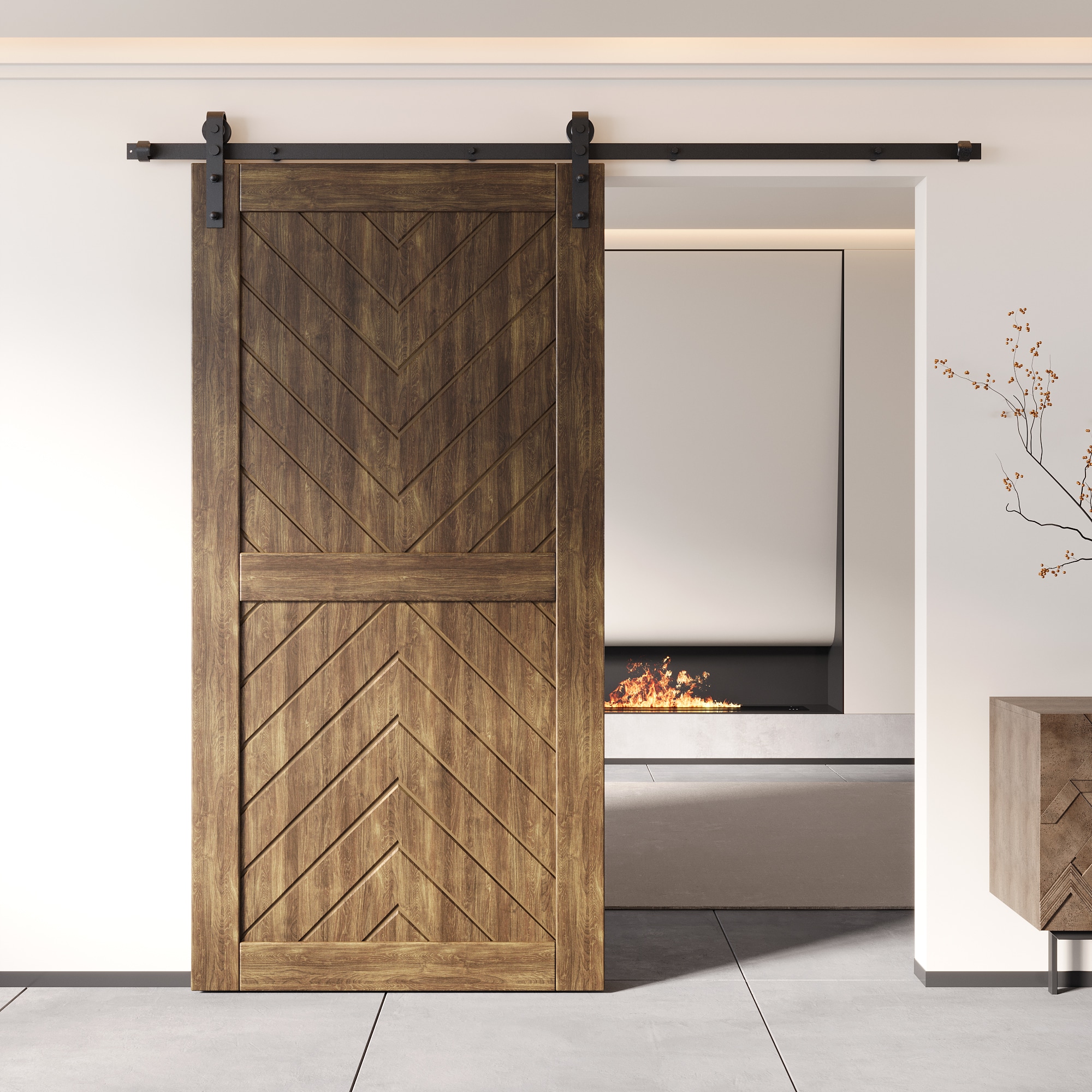 HOMACER JT4-3280-WA Barn-Doors - View #8