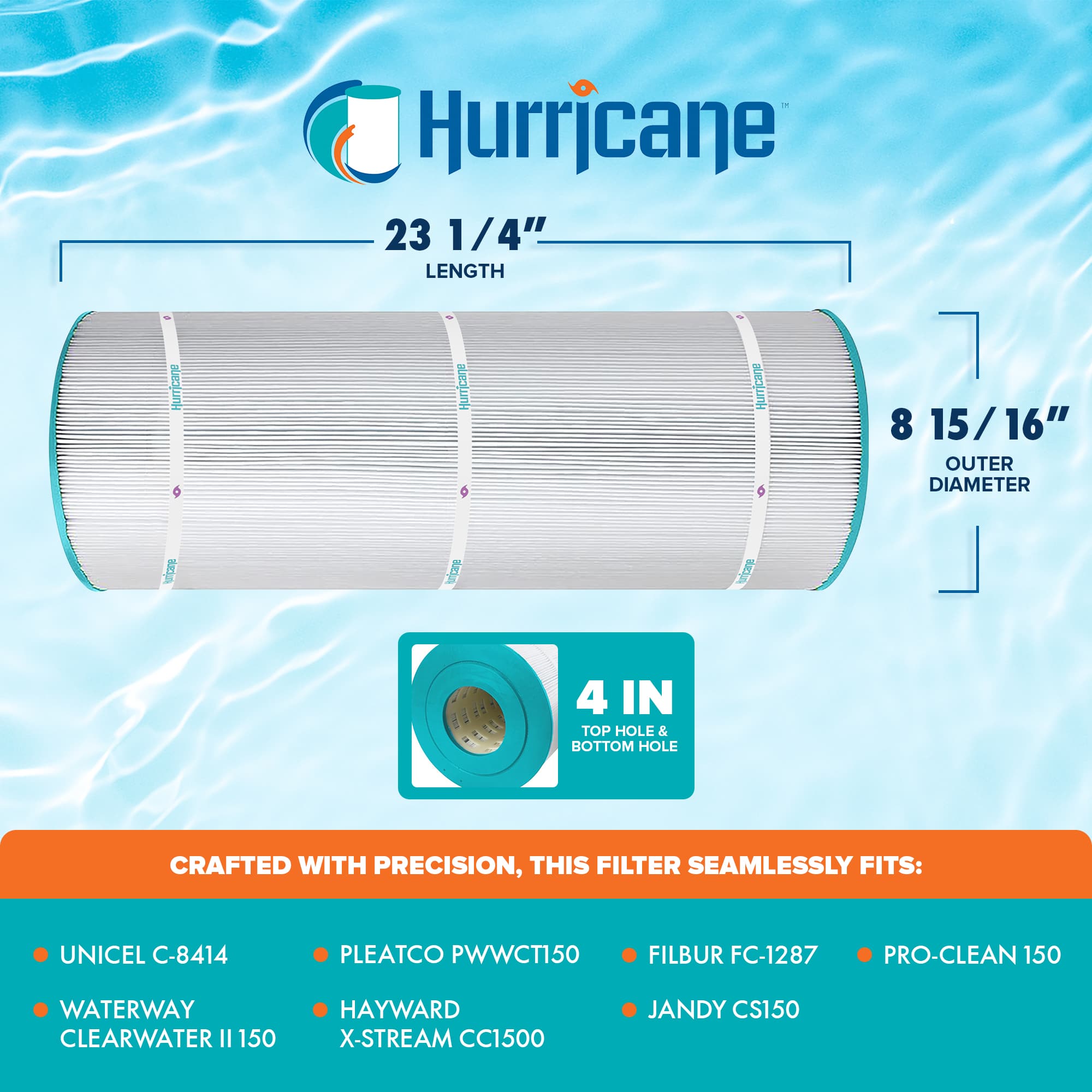 Hurricane 400460 Pool-Filter-Skim-Sys-Parts - View #3