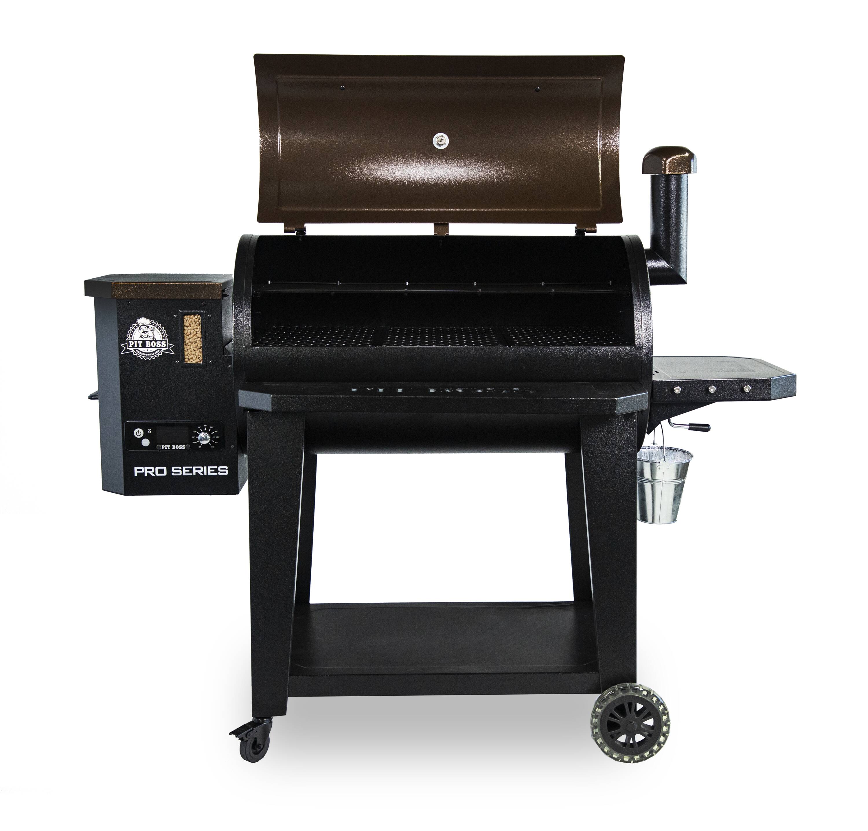 Pit Boss Pro 1100-Sq in Black Pellet Grill in the Pellet Grills department  at