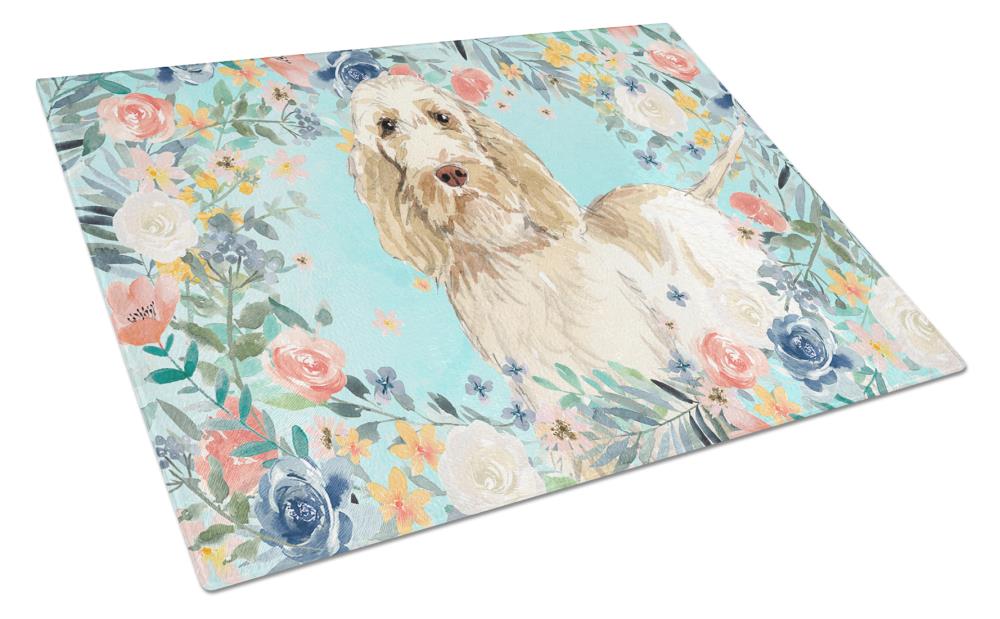 Caroline's Treasures CK3407LCB 11.25-in L x 15.75-in W Glass Cutting Board