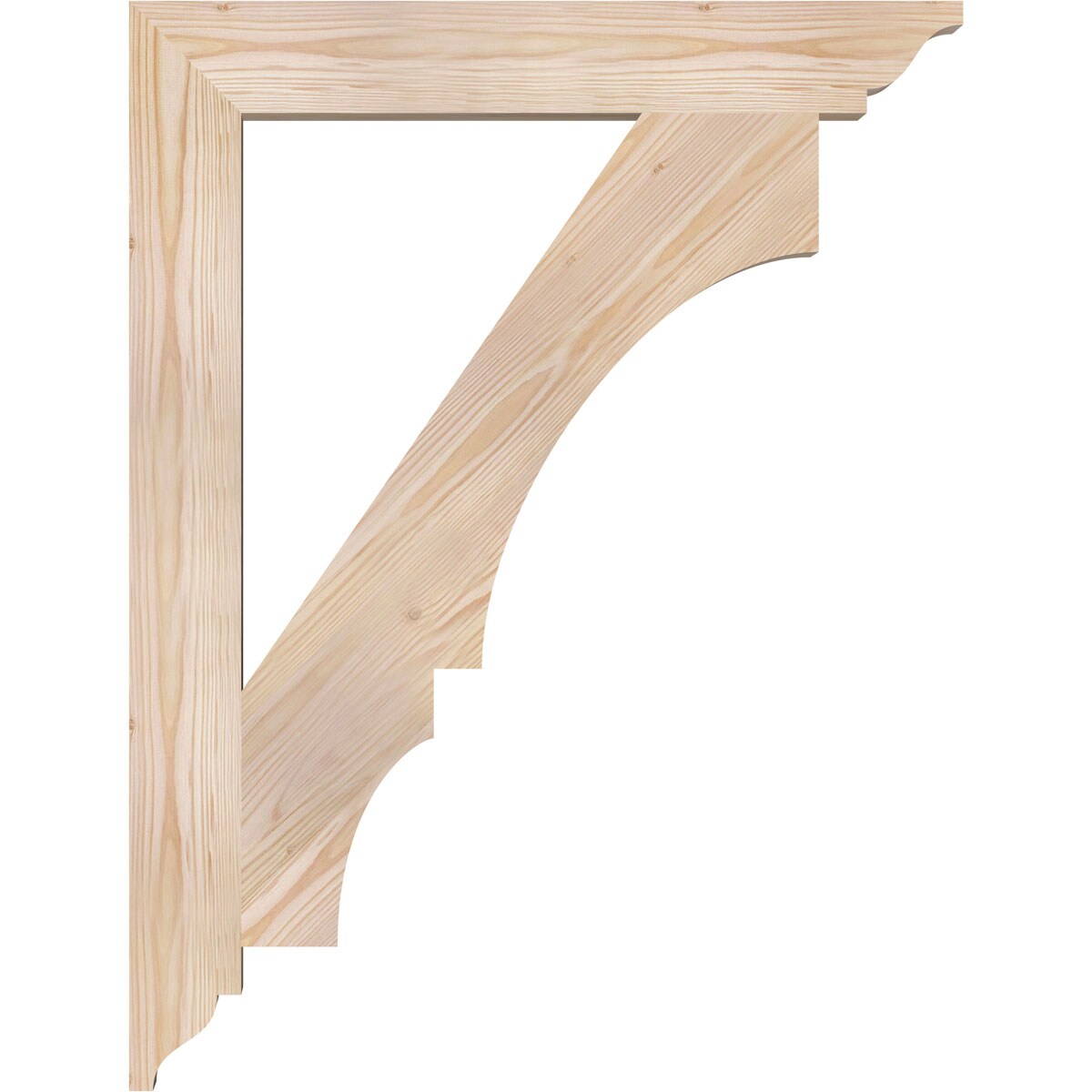 Ekena Millwork BKT04X26X34BOA01SDF Exterior-Brackets-Braces - View #3