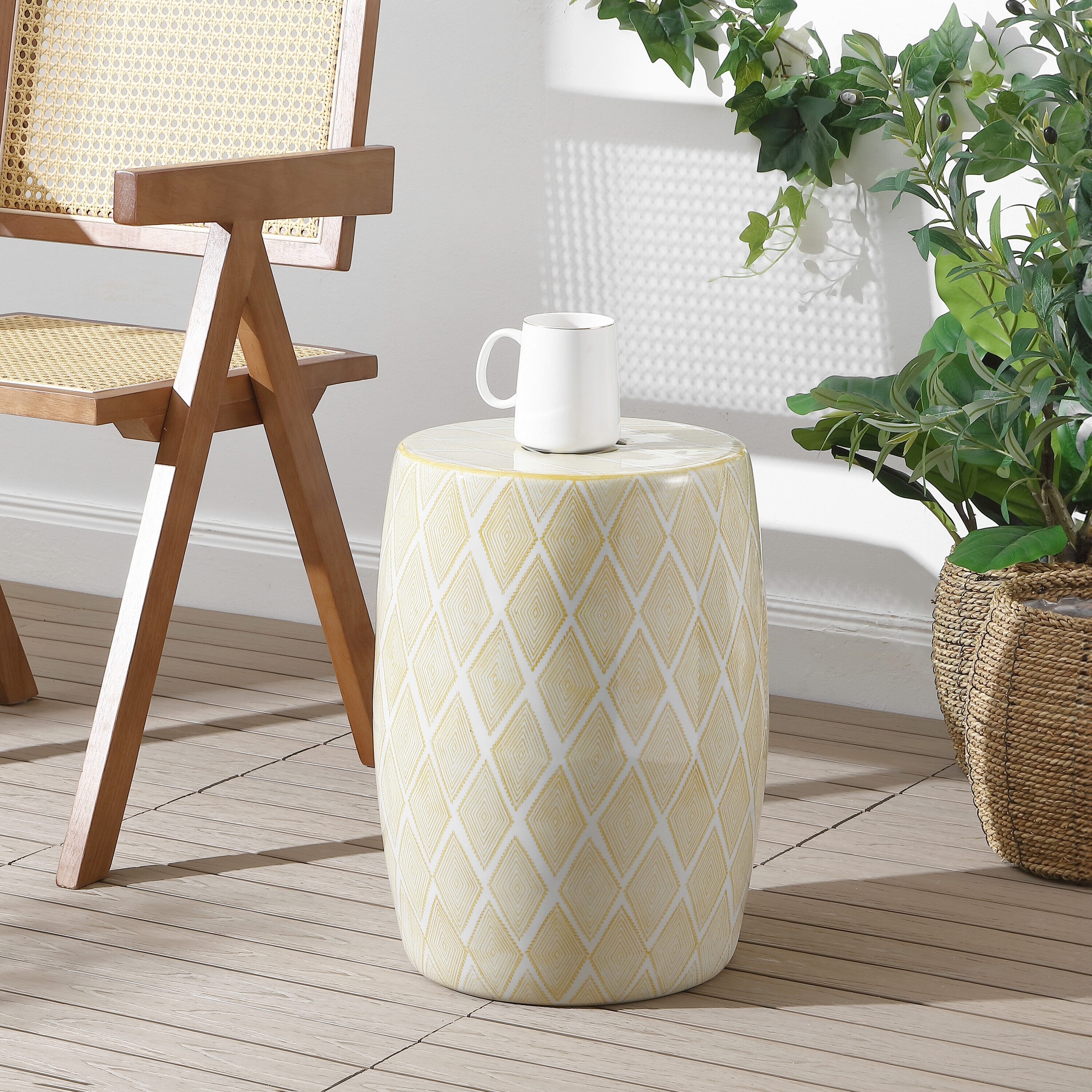 JONATHAN  Y TBL1019B Garden-Stools - View #2