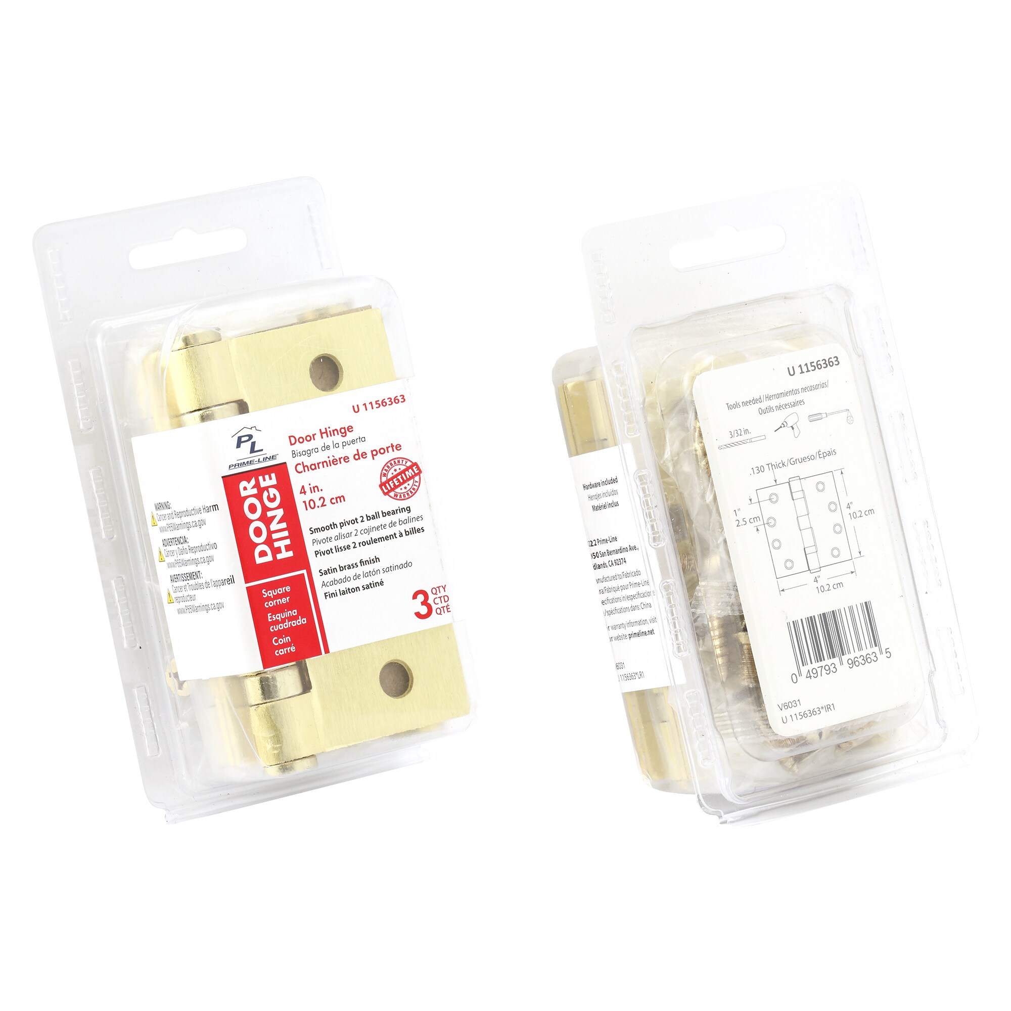 Prime-Line U 1156363 Entry-Door-Hinges - View #2