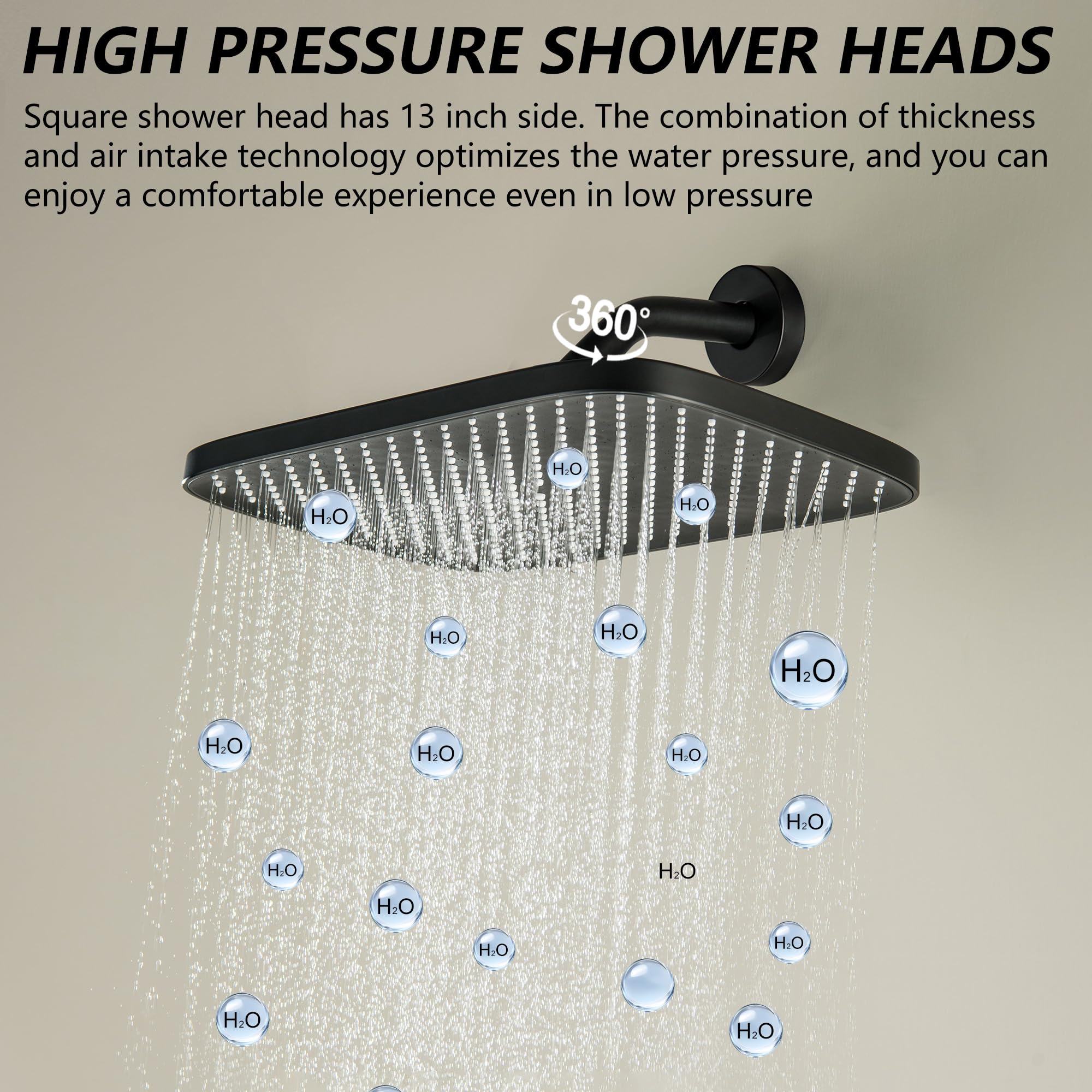 Anqtovp LAN0814N325 Fixed-Showerhead - View #3