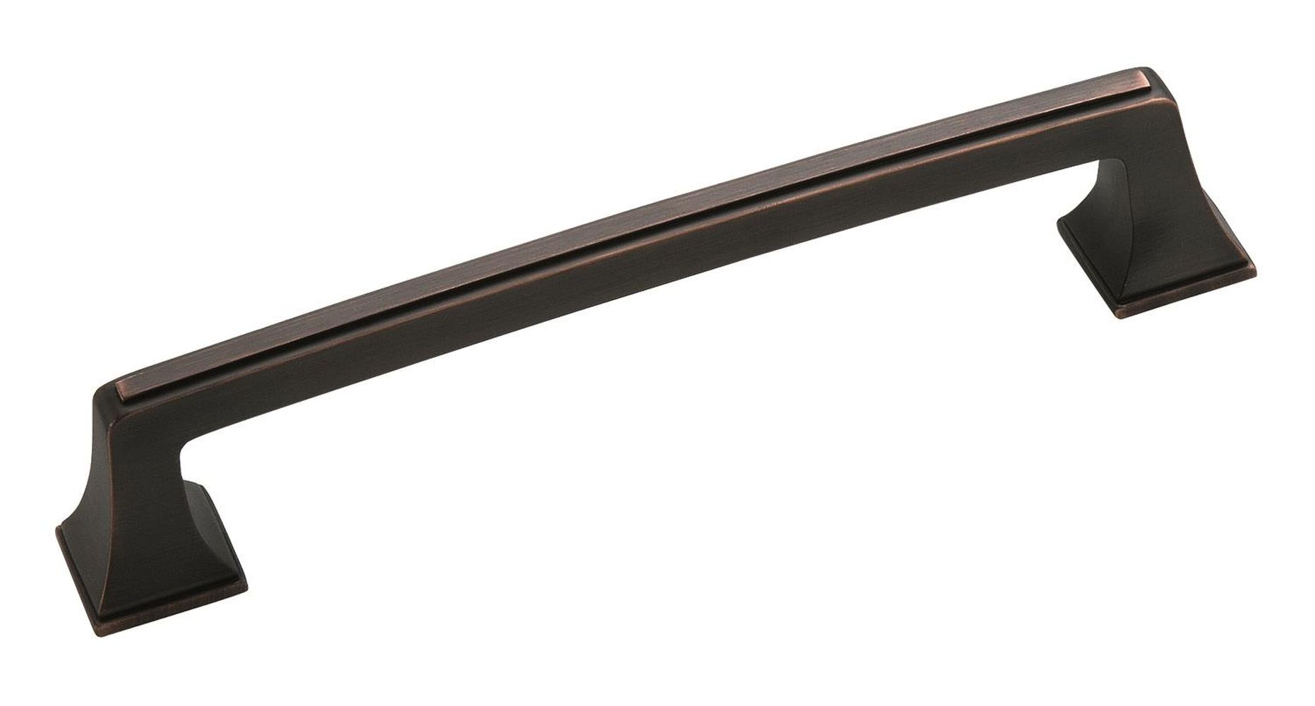 Amerock BP53531ORB Mulholland 8-in , 203mm Center to Center Oil Rubbed Bronze Arch Handle For Use on Appliances Drawer Pulls