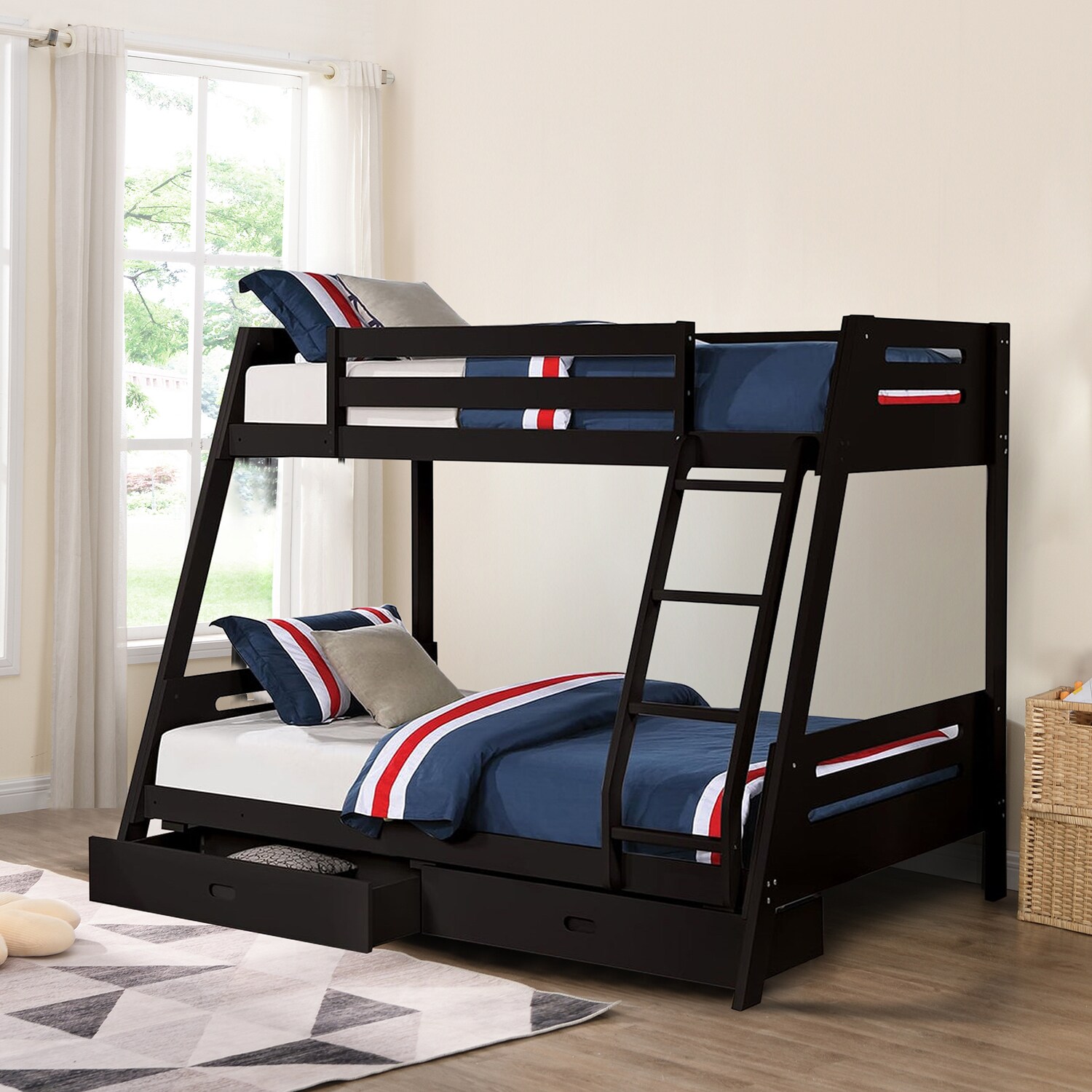 IHOMEadore MDFM-BK003BK Bunk-Beds - View #10