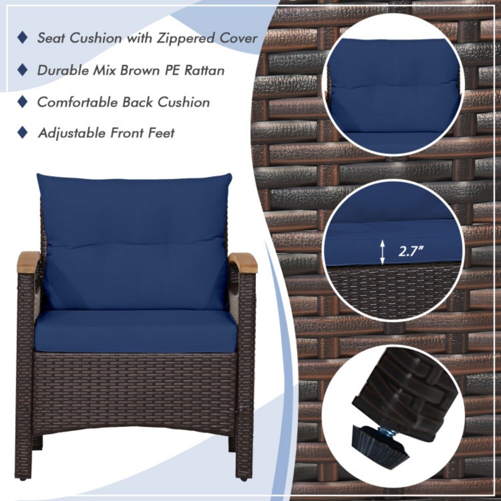 Dimakai DK-HWWF448NY Patio-Conversation-Sets - View #3