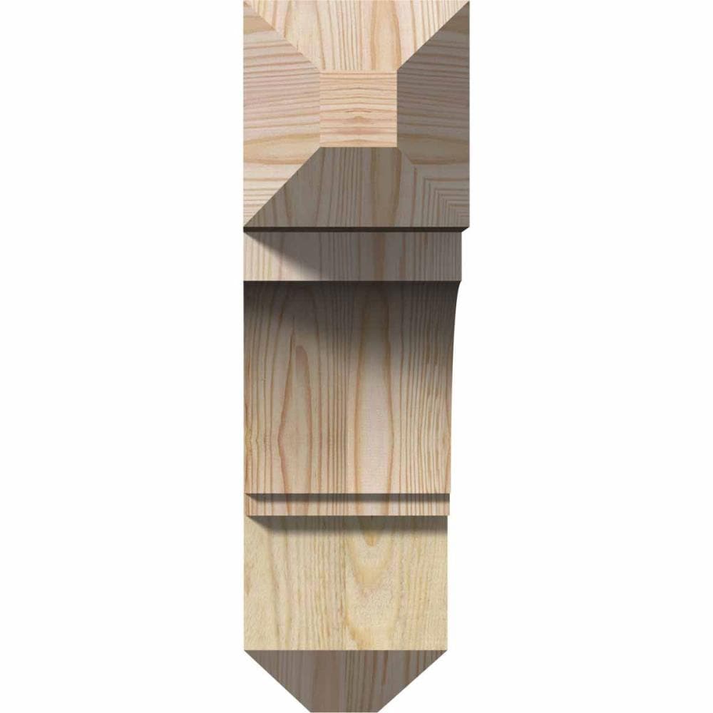 Ekena Millwork BKT06X20X20IMP04RDF Exterior-Brackets-Braces - View #2