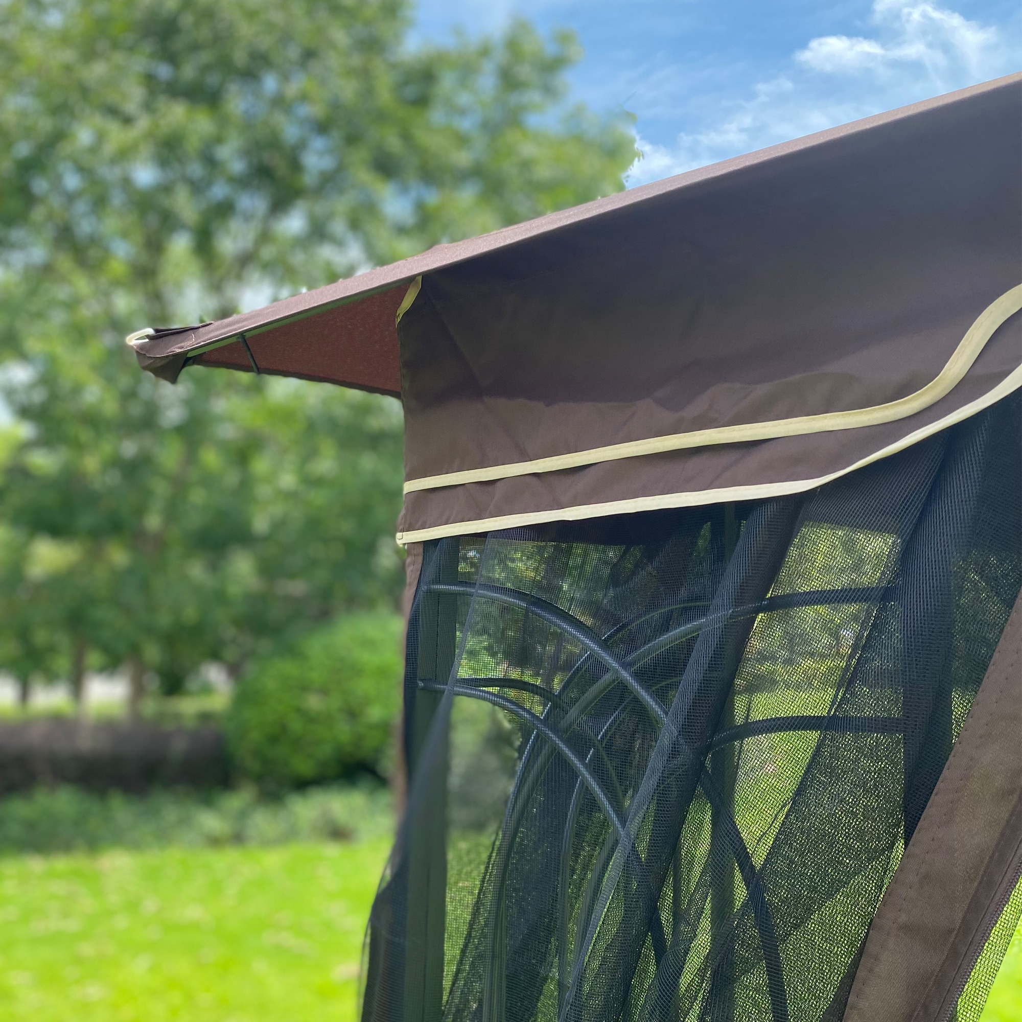 AHIOU HOME ZAAHG-40786PG Wood-Resin-Gazebos - View #11