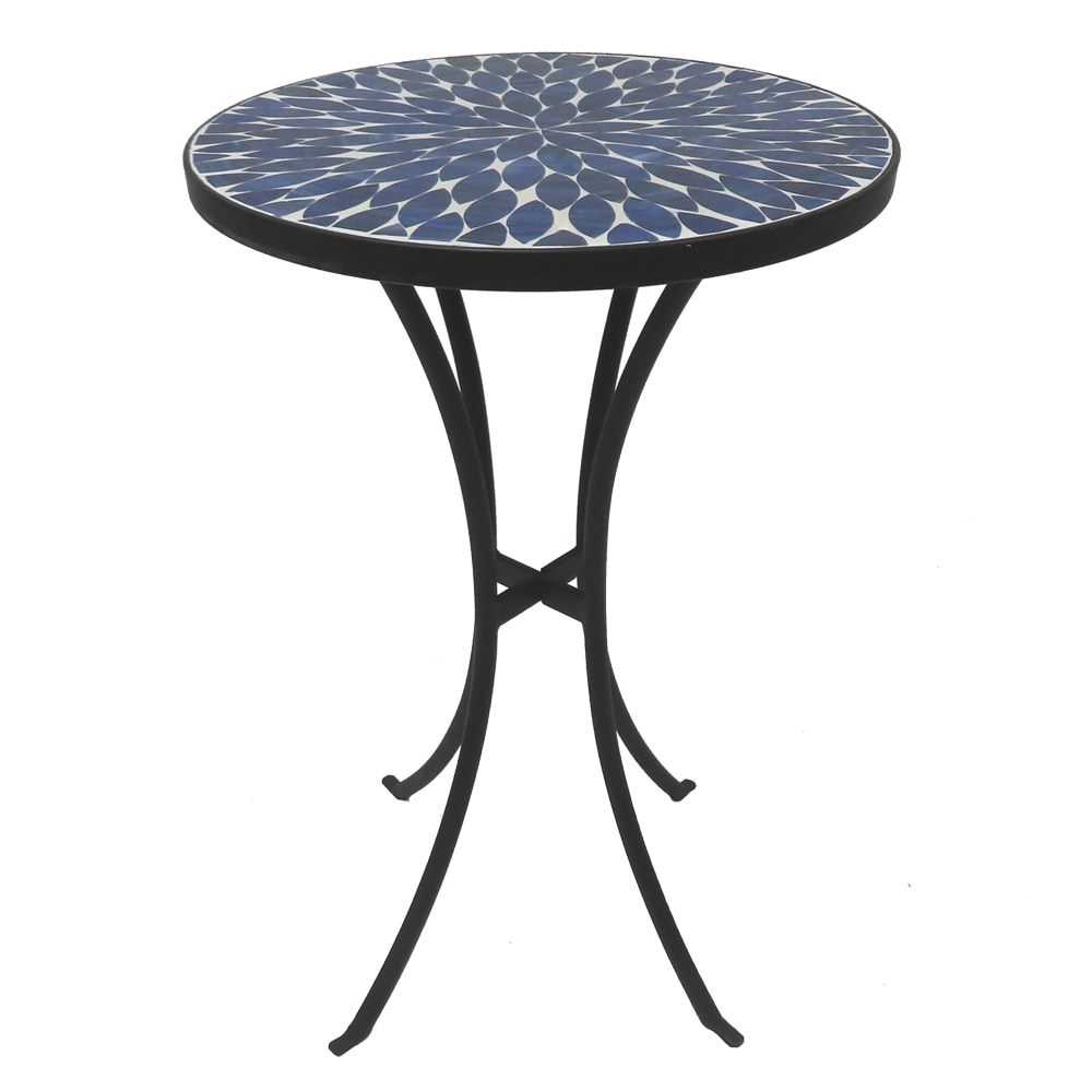 AHIOU HOME ZAAH-G116844ST Irvine Square Outdoor End 14-in W x 14-in L