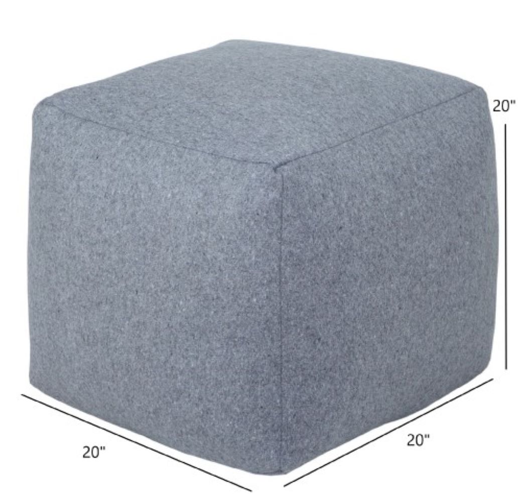 AANNY Designs JJSQPF019 Indoor-Ottomans - View #6