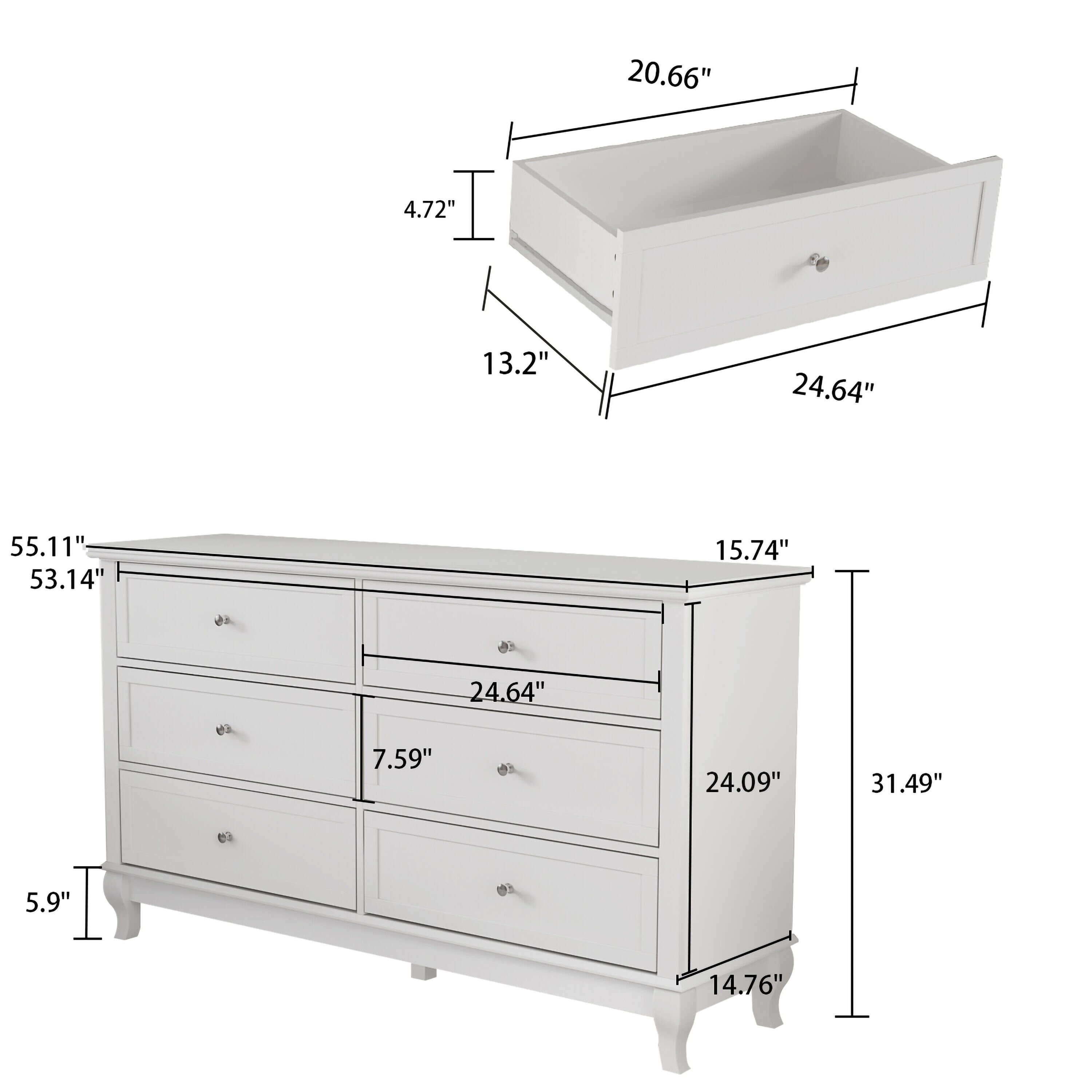 FUFU&GAGA LJY-KF330032-02 dressers - View #7