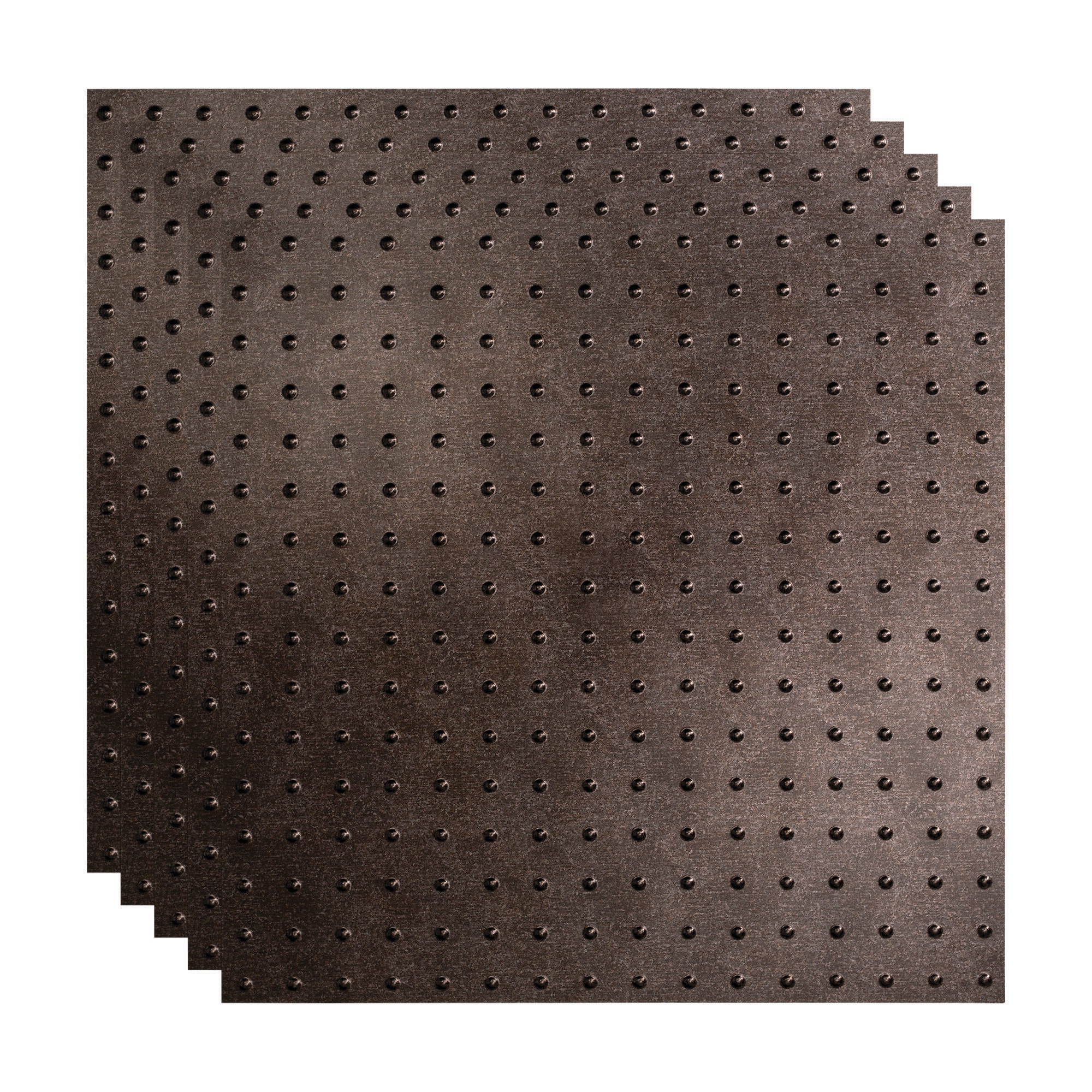 Fasade 2-ft x 2-ft Minidome Matte White PVC Drop Ceiling Tile (5-Pack, 20-sq ft / Case)