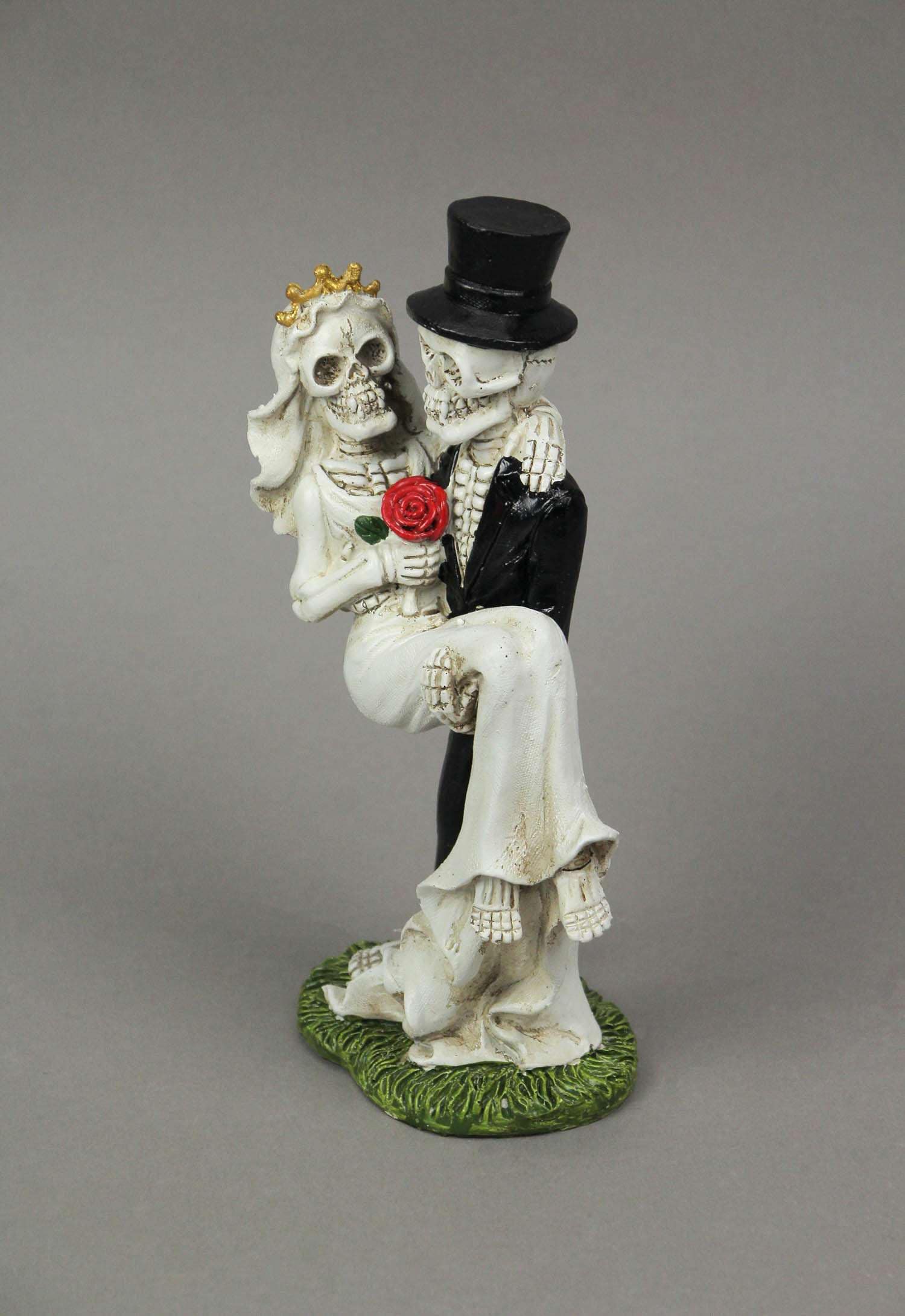 Things2Die4 Eternal Bliss Skeleton Bride and Groom Wedding Couple ...