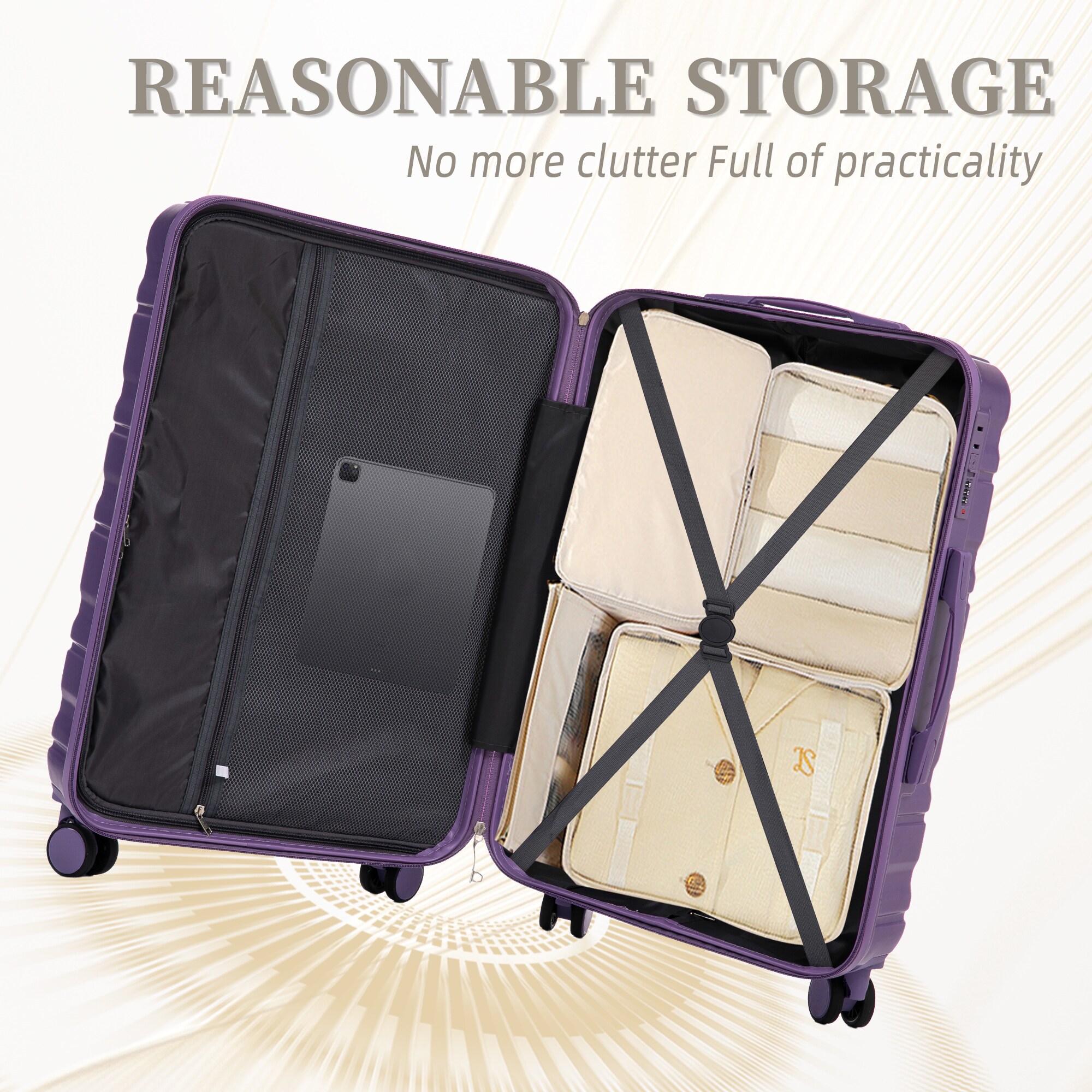 ModernLuxe L3P-W2787P342133 Luggage-And-Luggage-Sets - View #11