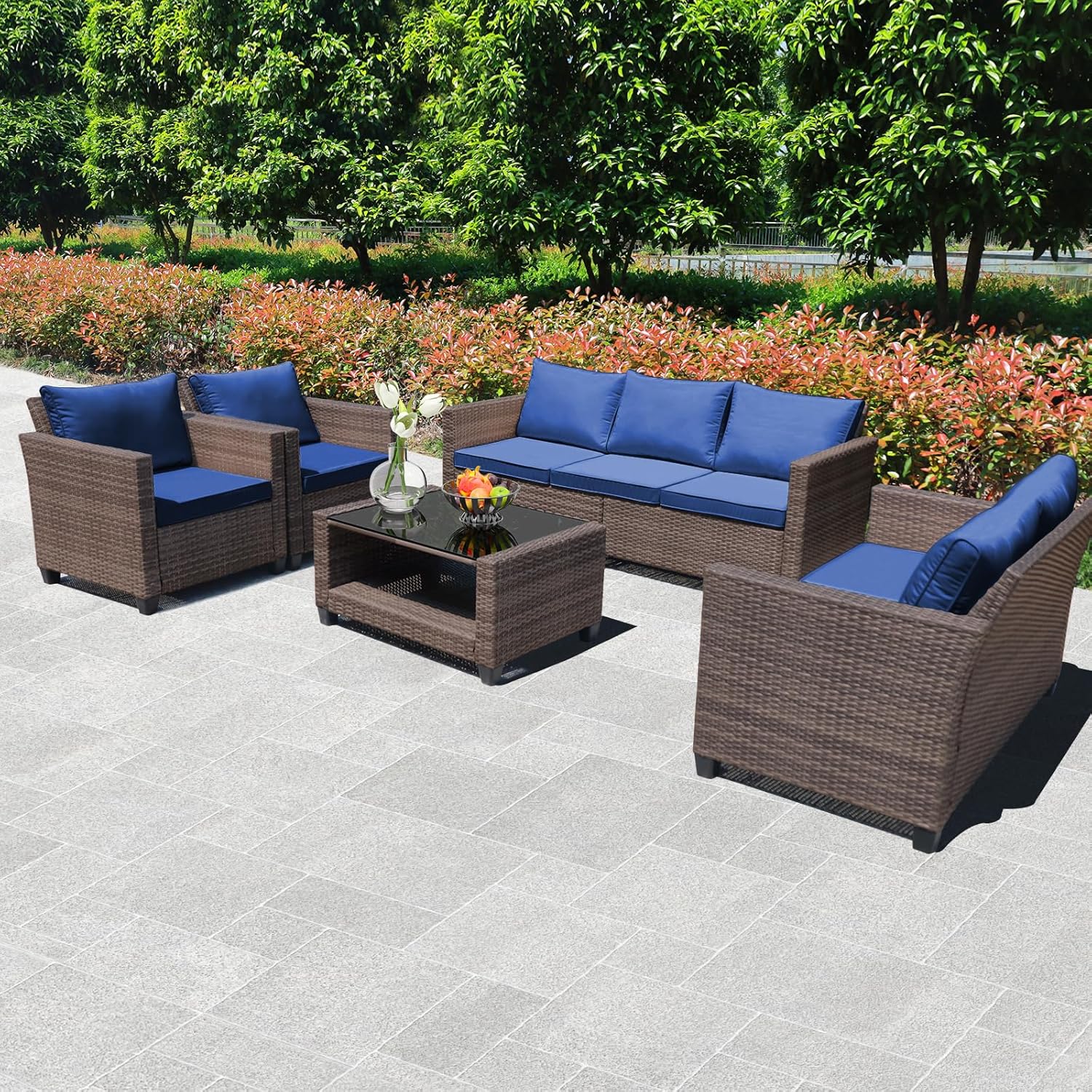 Qeetex LHF-DYQ-PHO-12E6PUTH Patio-Dining-Sets - View #6