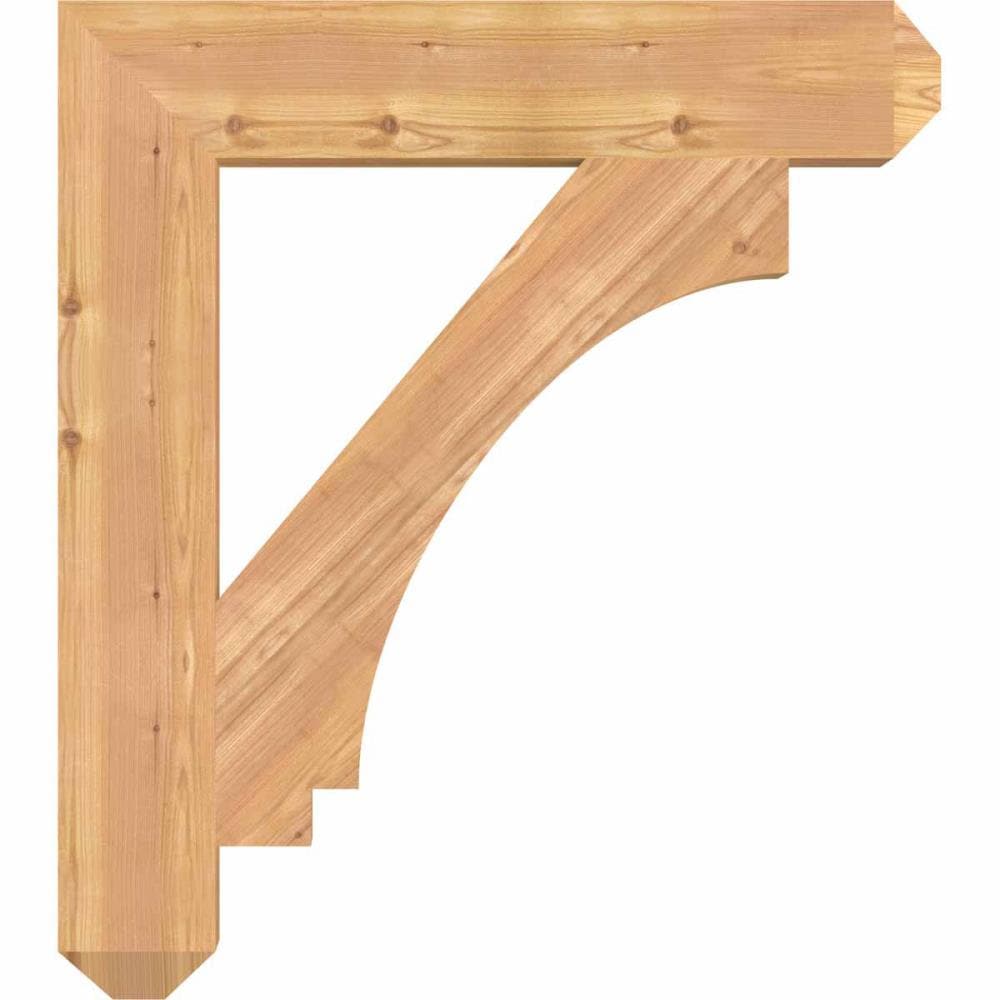 Ekena Millwork BKT06X32X36IMP04SWR Exterior-Brackets-Braces - View #3