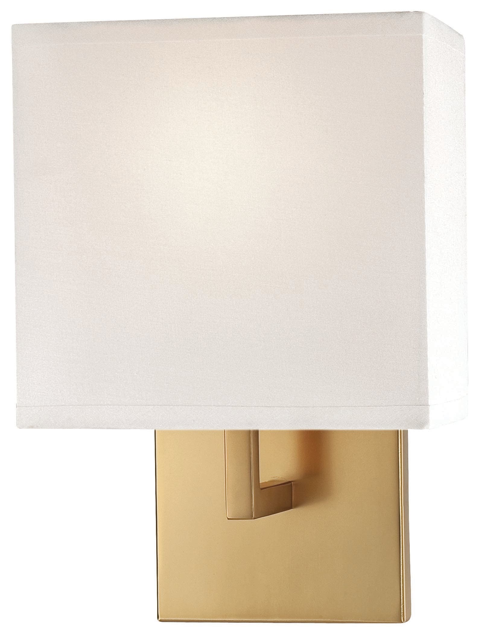 George Kovacs P470-248 7-in W 1 -Light Gold Wall Sconce