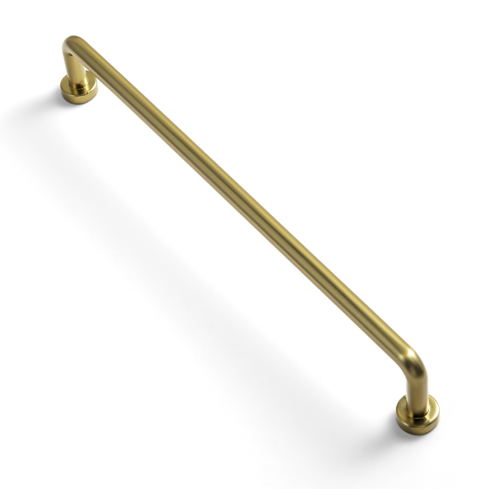 Miaokesen 1827LSJ-192 7-9/16-in , 192mm Center to Center Brushed Gold Cylindrical Handle 6 -Pack