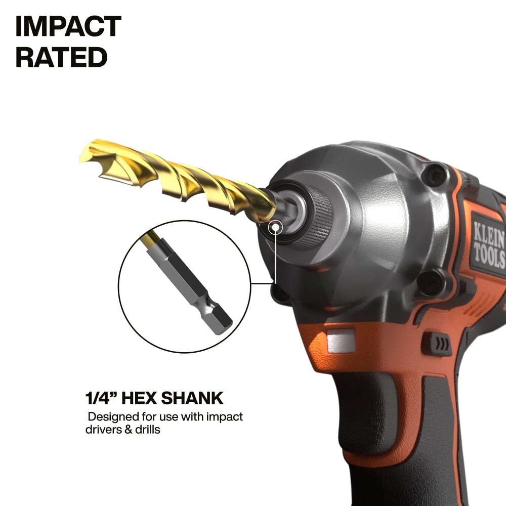 Klein Tools 53614 Metal-Twist-Drill-Bits - View #3