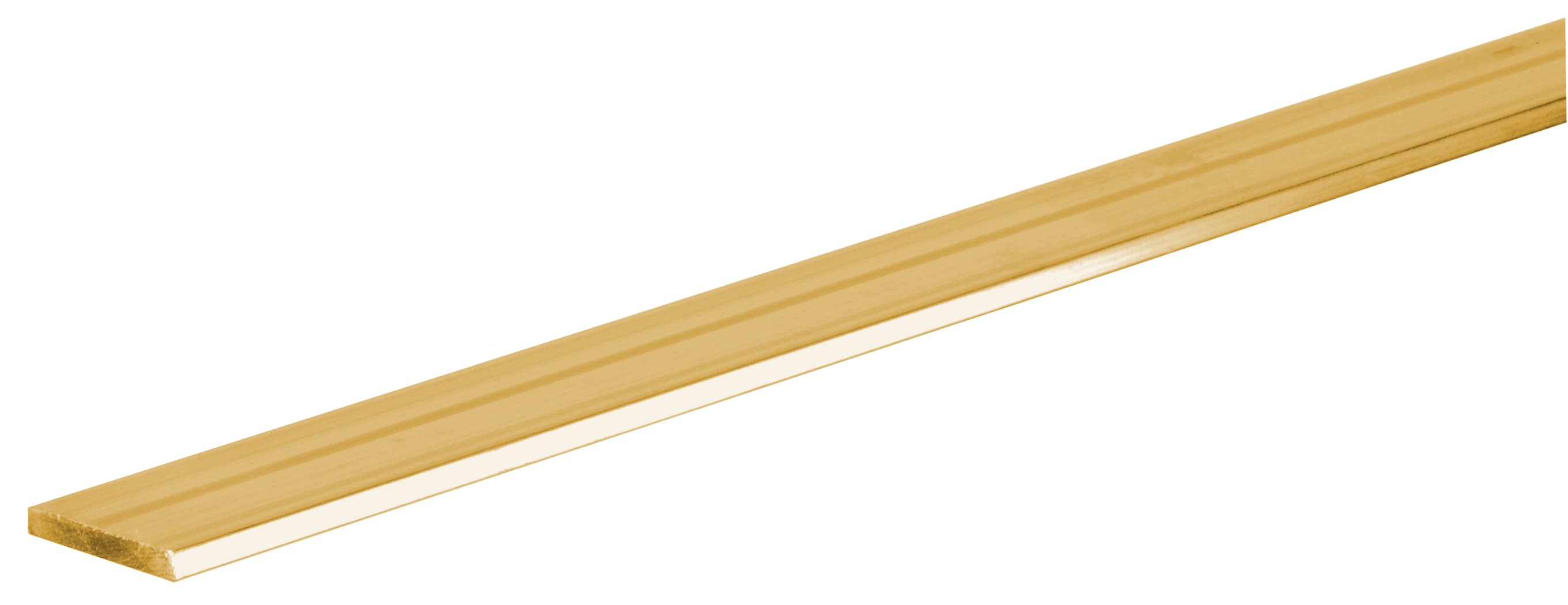 Hillman 884464 1/2-in x 6-ft Interior Polished Brass Solid